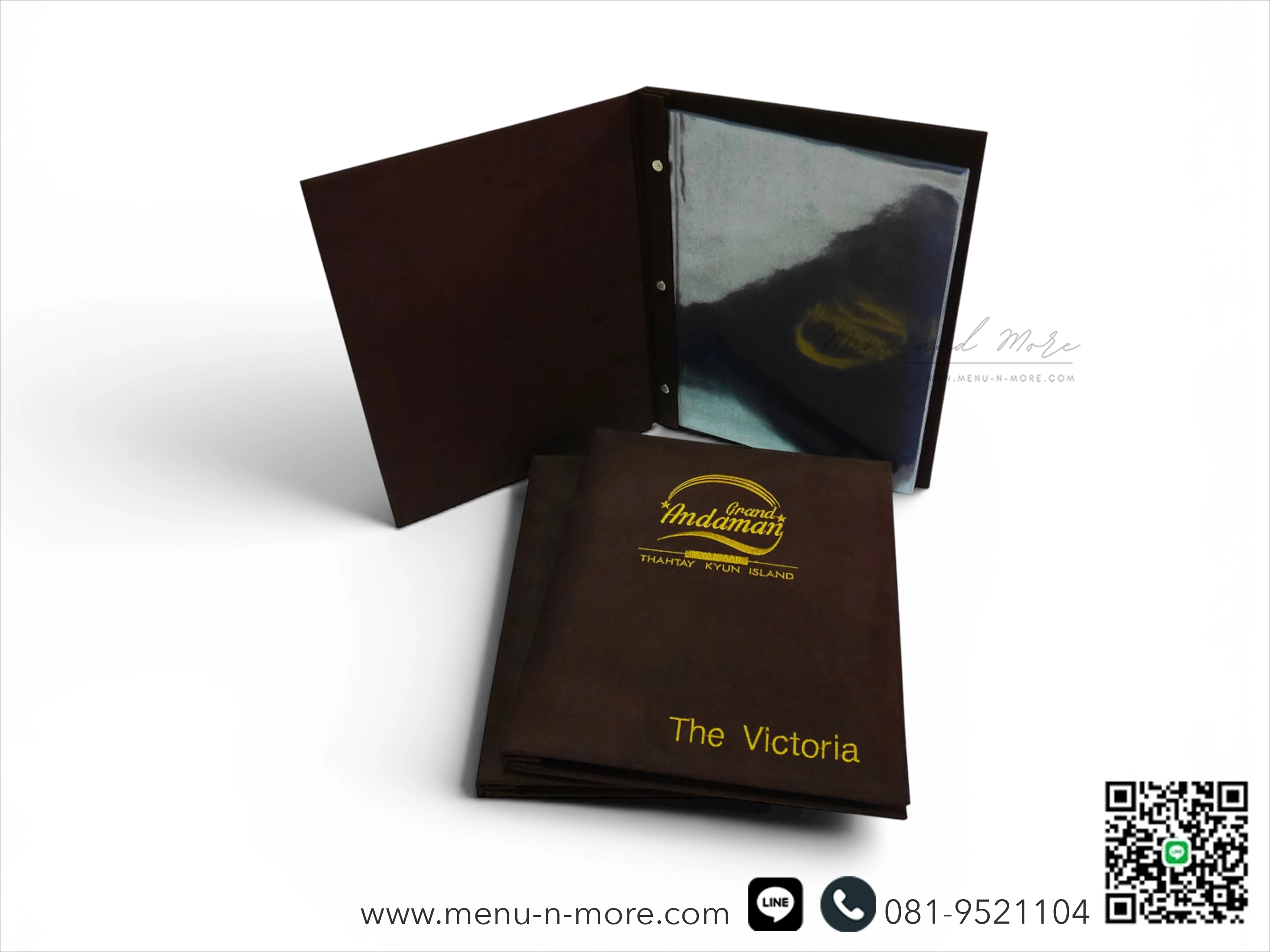 แฟ้มเมนูผ้ากันน้ำ