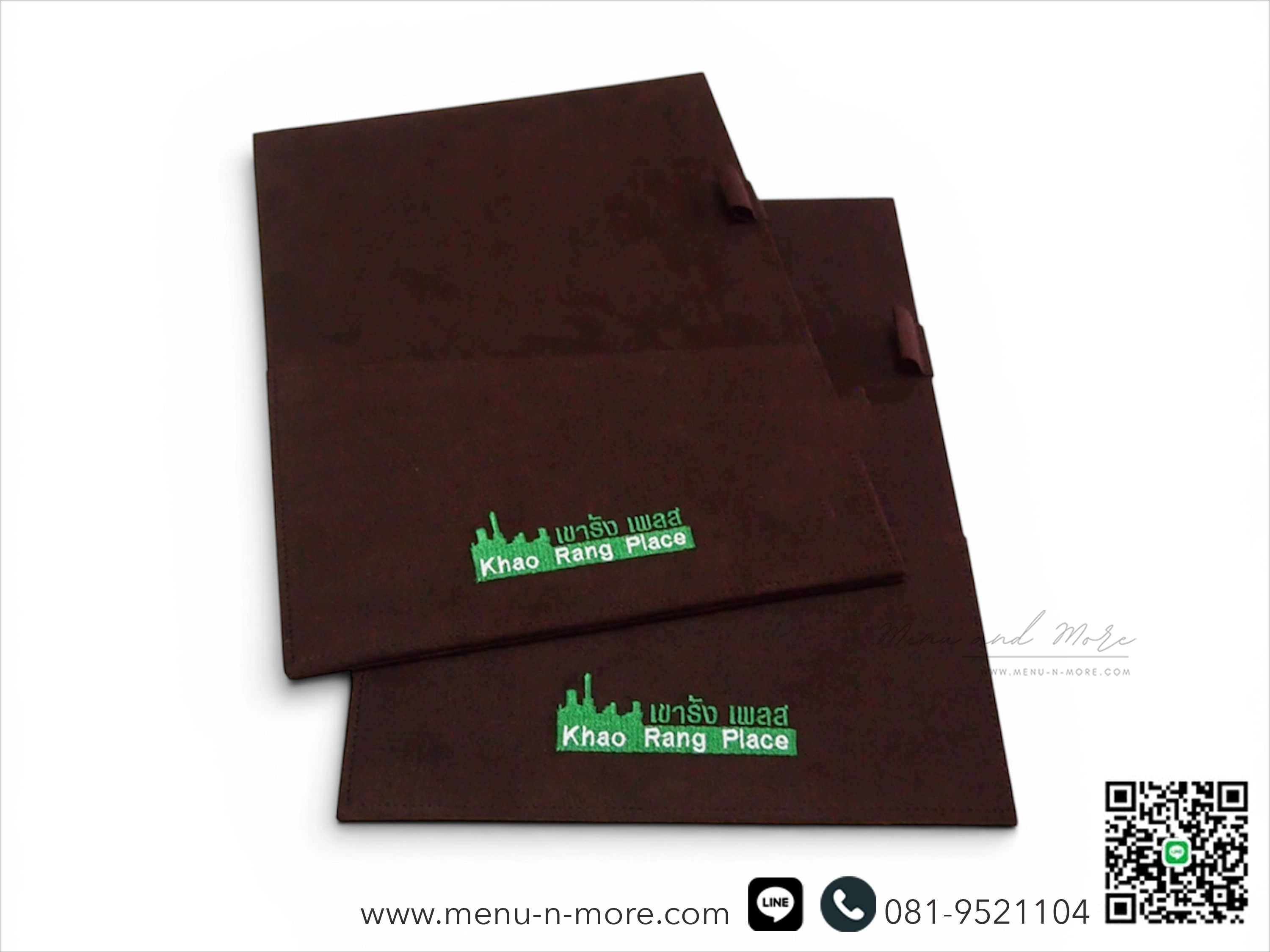 แฟ้มเมนูผ้ากันน้ำ