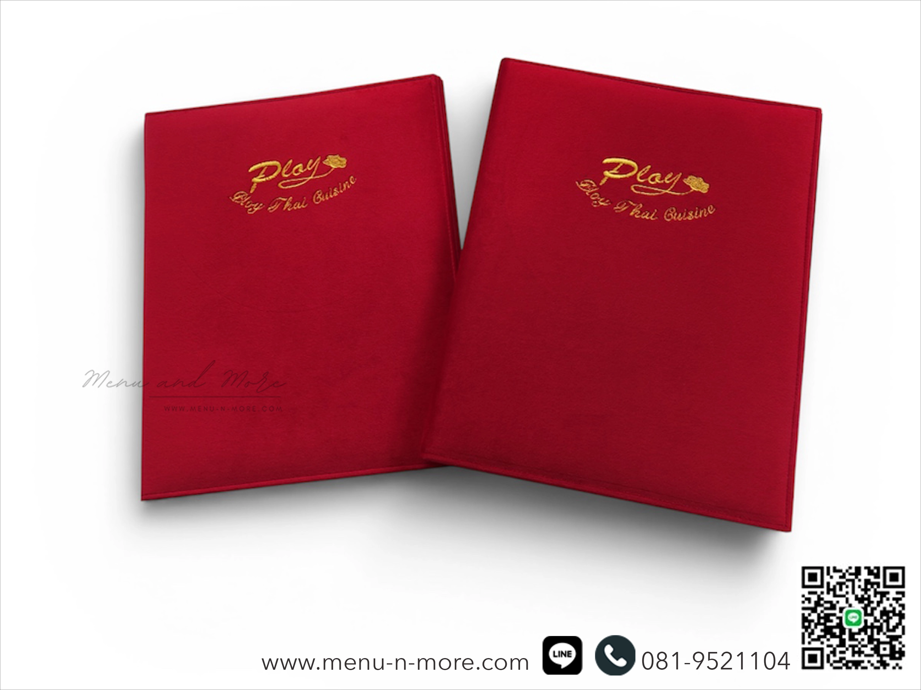 แฟ้มเมนูผ้ากันน้ำ