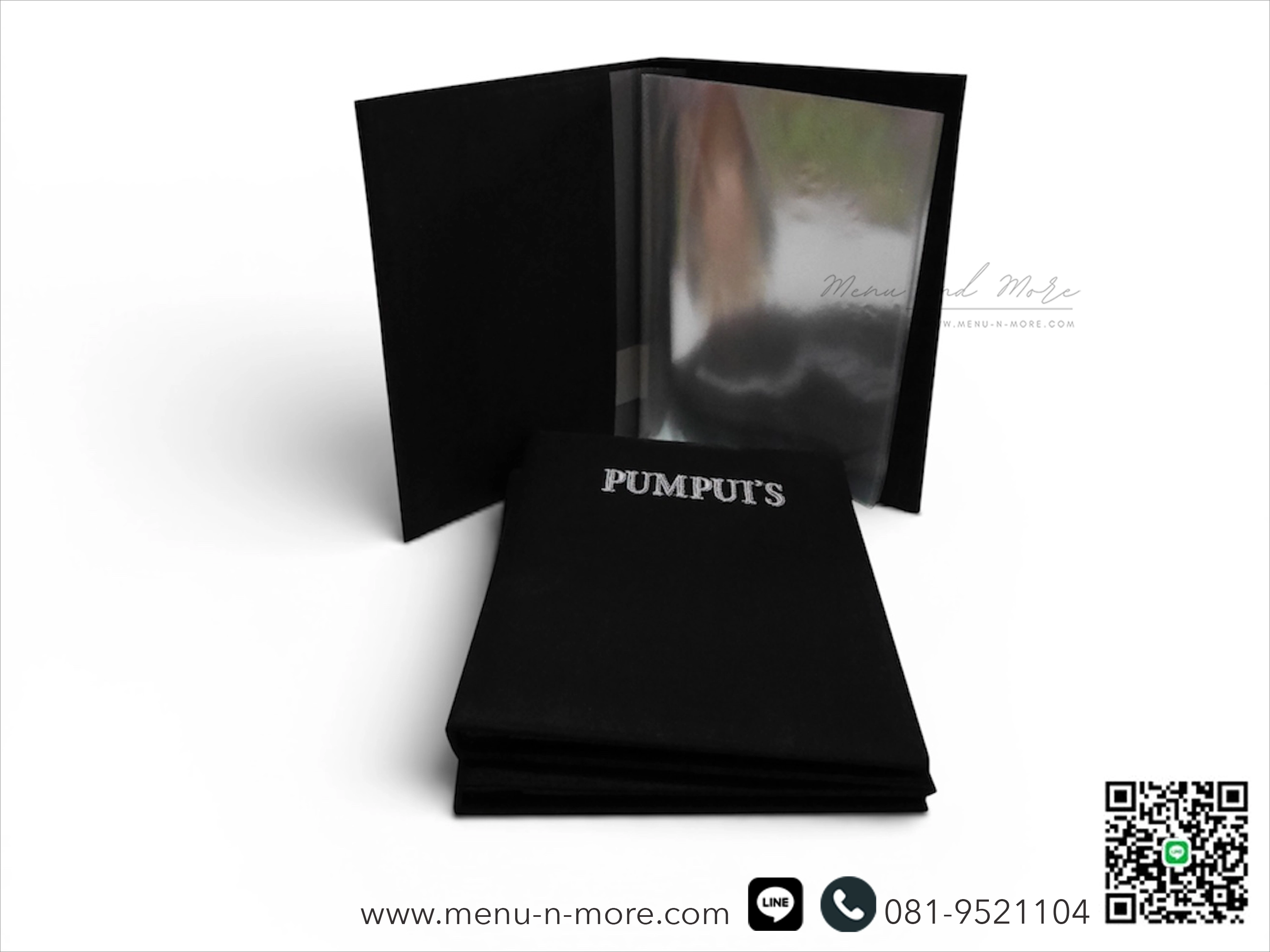 แฟ้มเมนูผ้ากันน้ำ