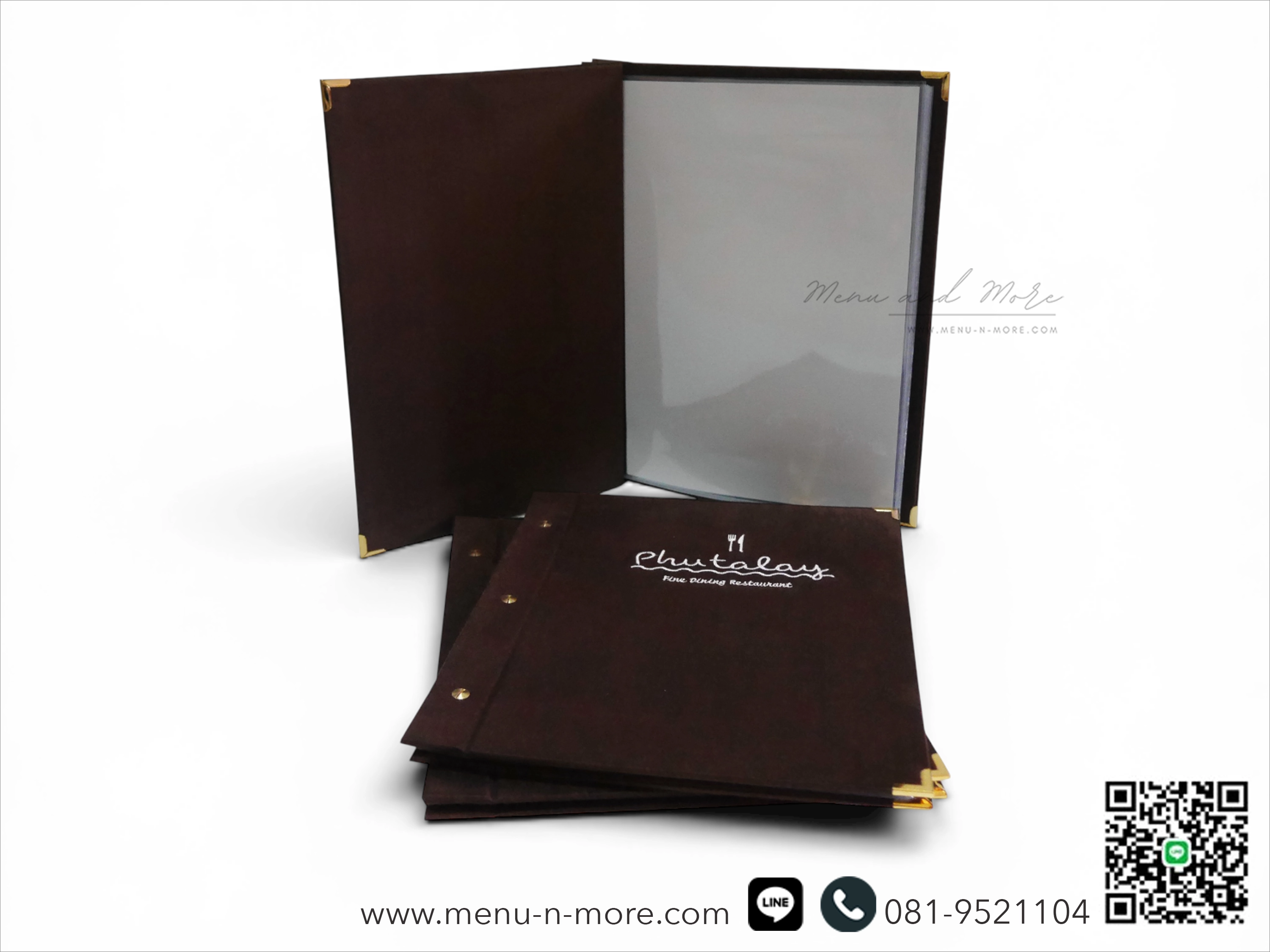 แฟ้มเมนูผ้ากันน้ำ