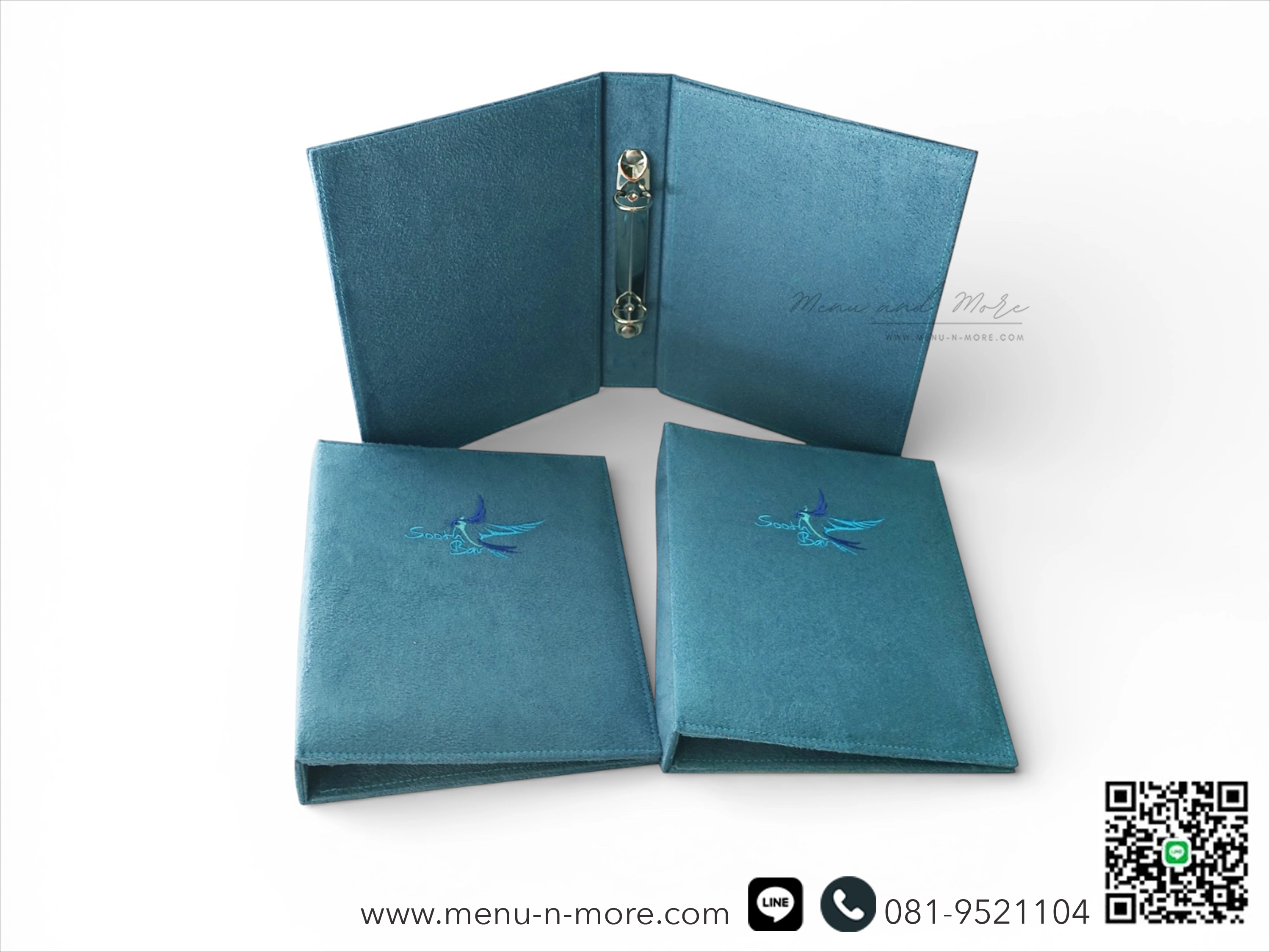 แฟ้มเมนูผ้ากันน้ำ