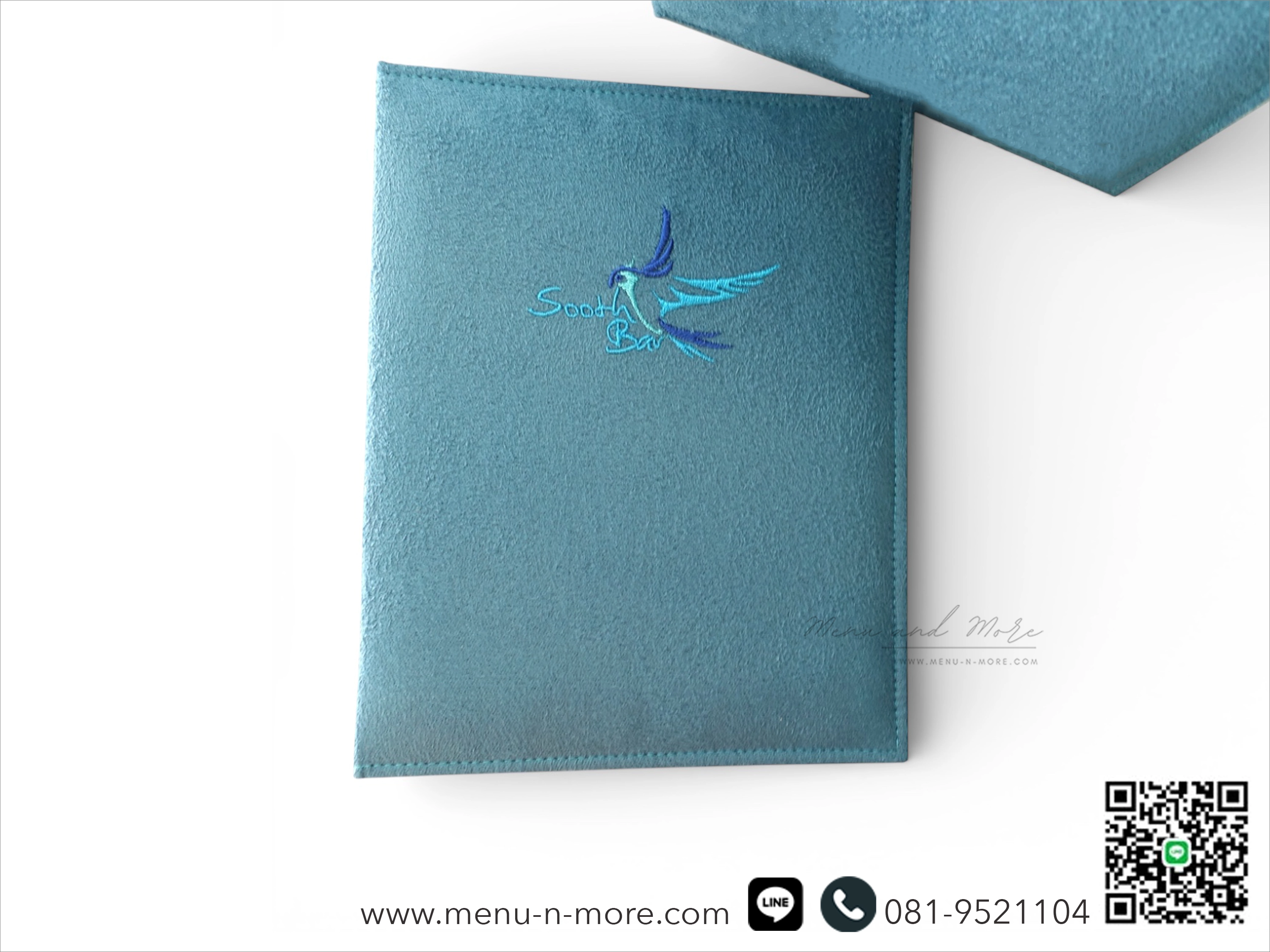 แฟ้มเมนูอาหารทำจากผ้ากันน้ำ