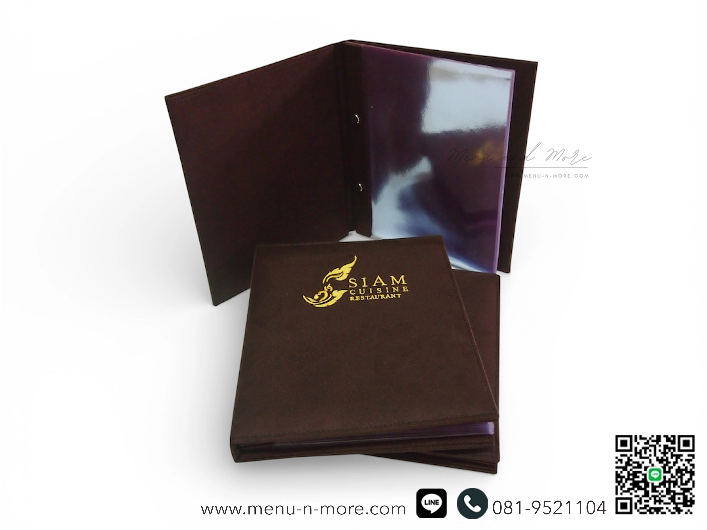 แฟ้มเมนูผ้ากันน้ำ