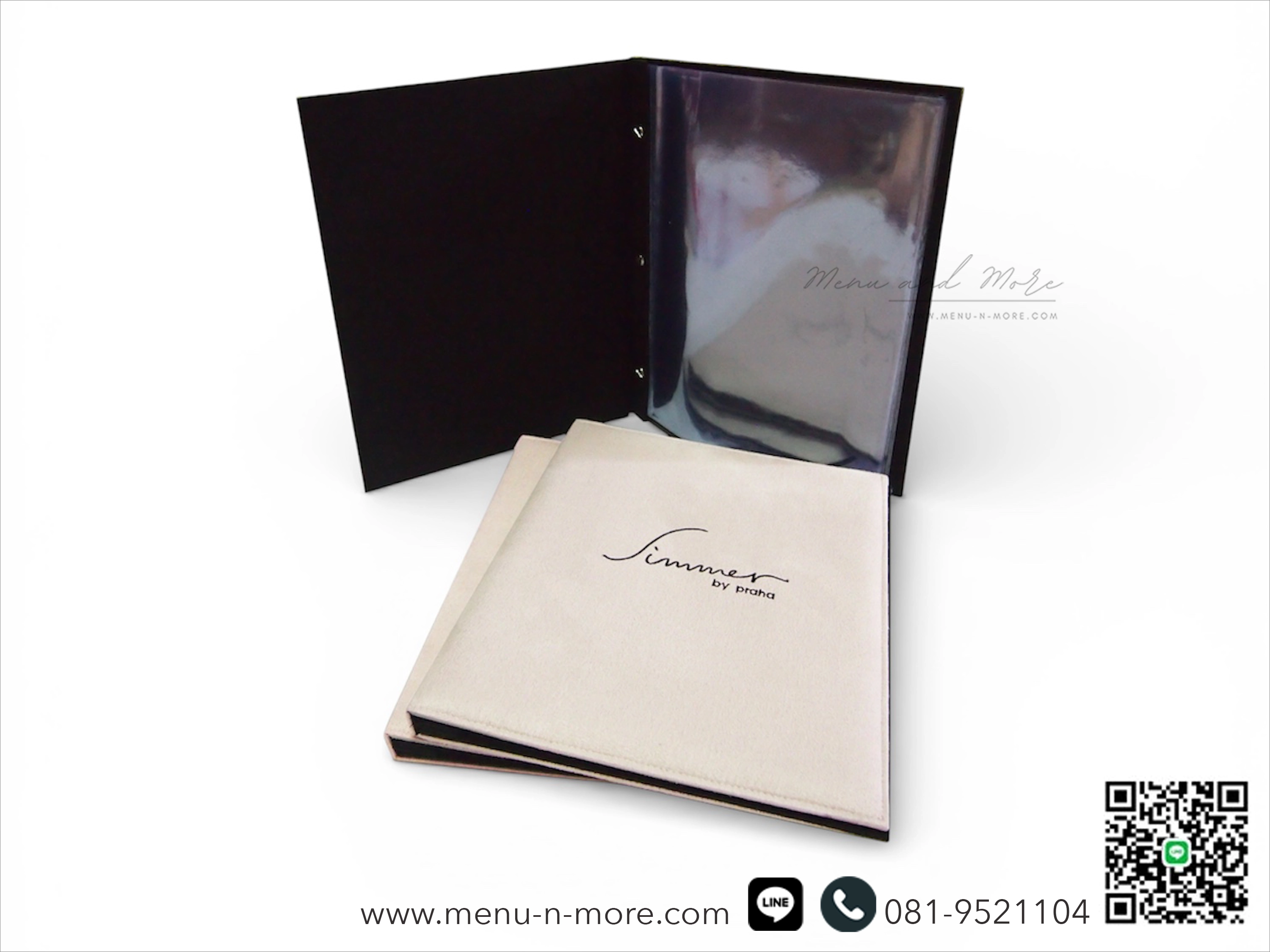 แฟ้มเมนูผ้ากันน้ำ