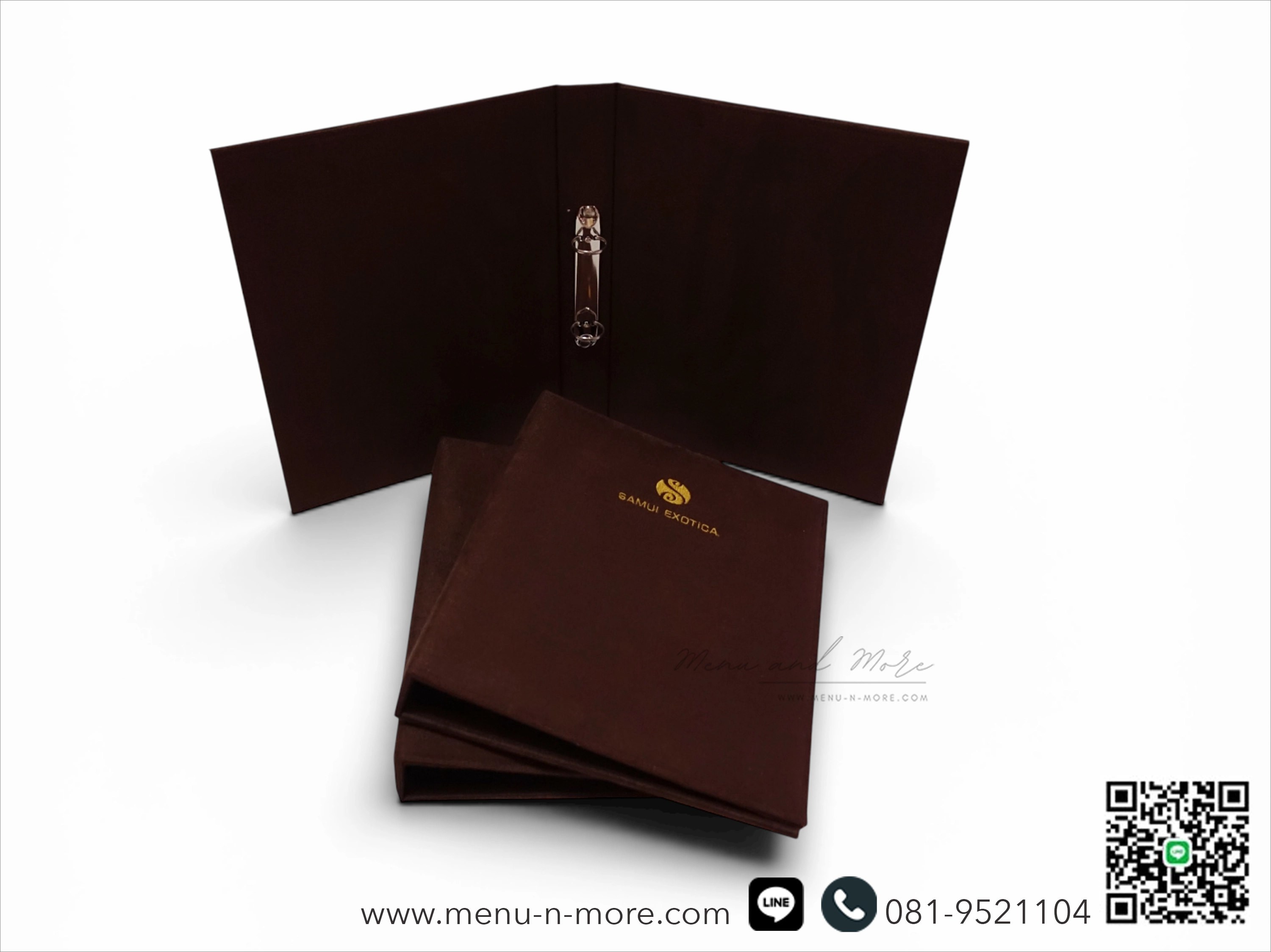 แฟ้มเมนูผ้ากันน้ำ