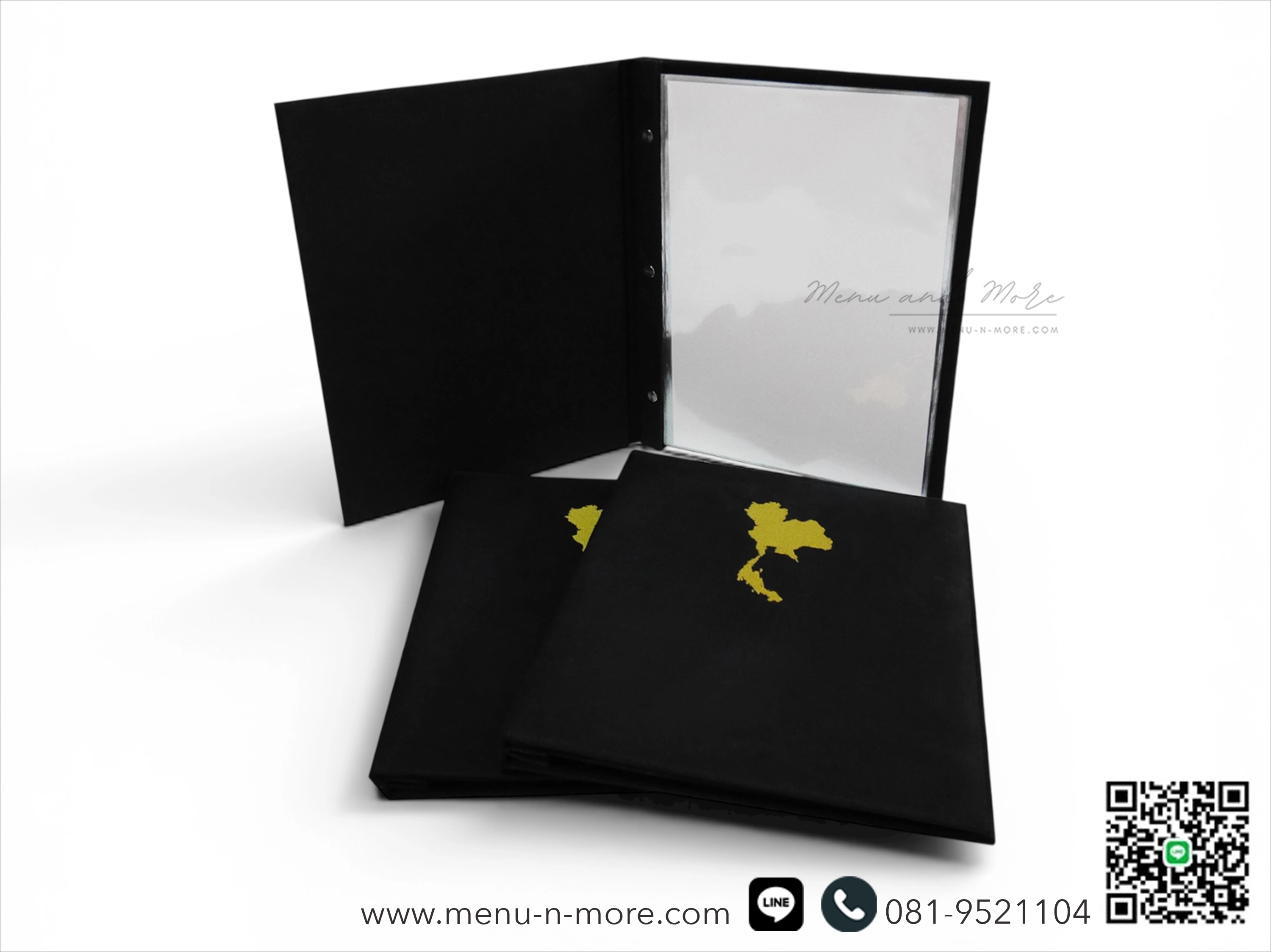 แฟ้มเมนูผ้ากันน้ำ