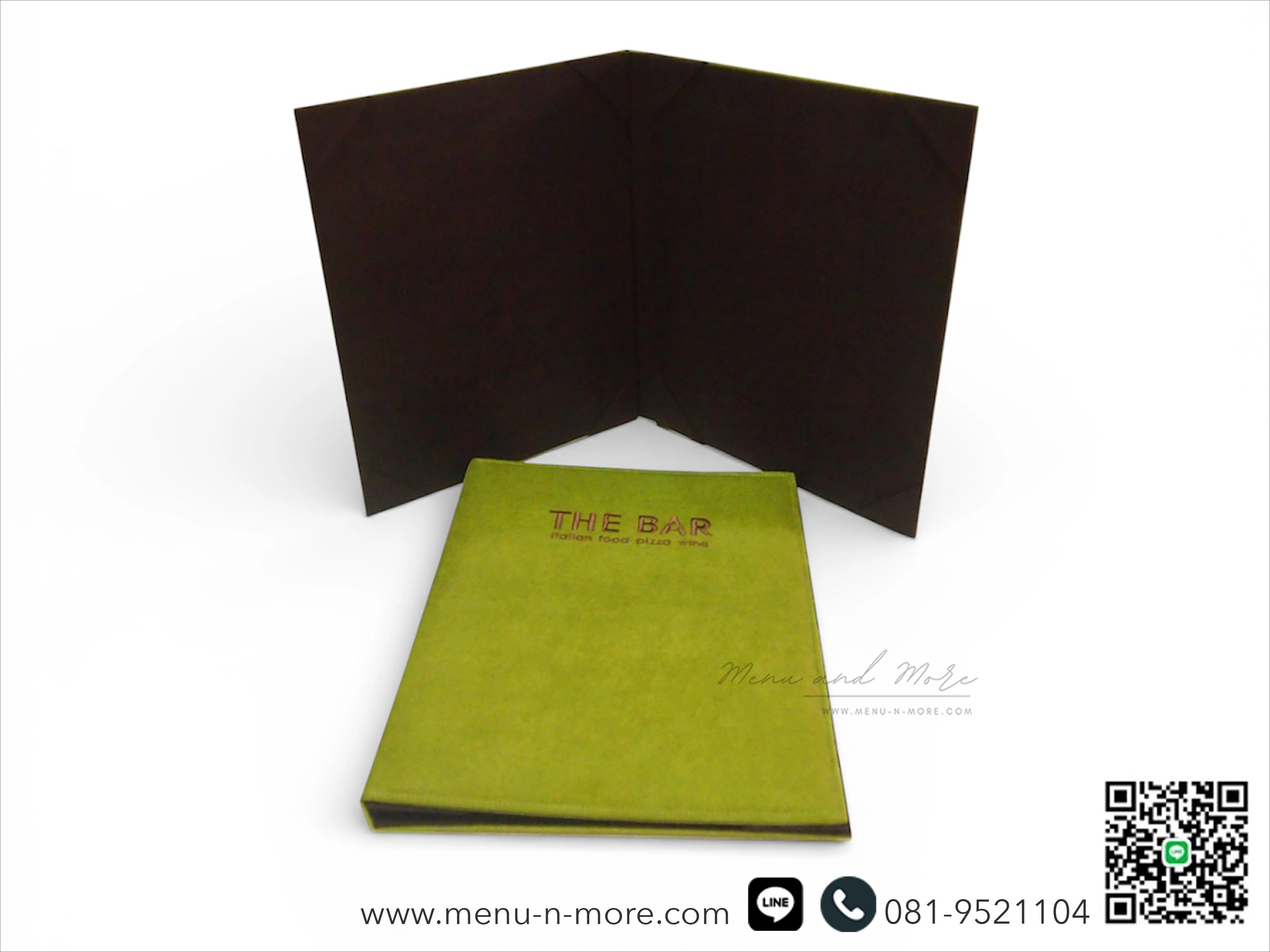 แฟ้มเมนูผ้ากันน้ำ