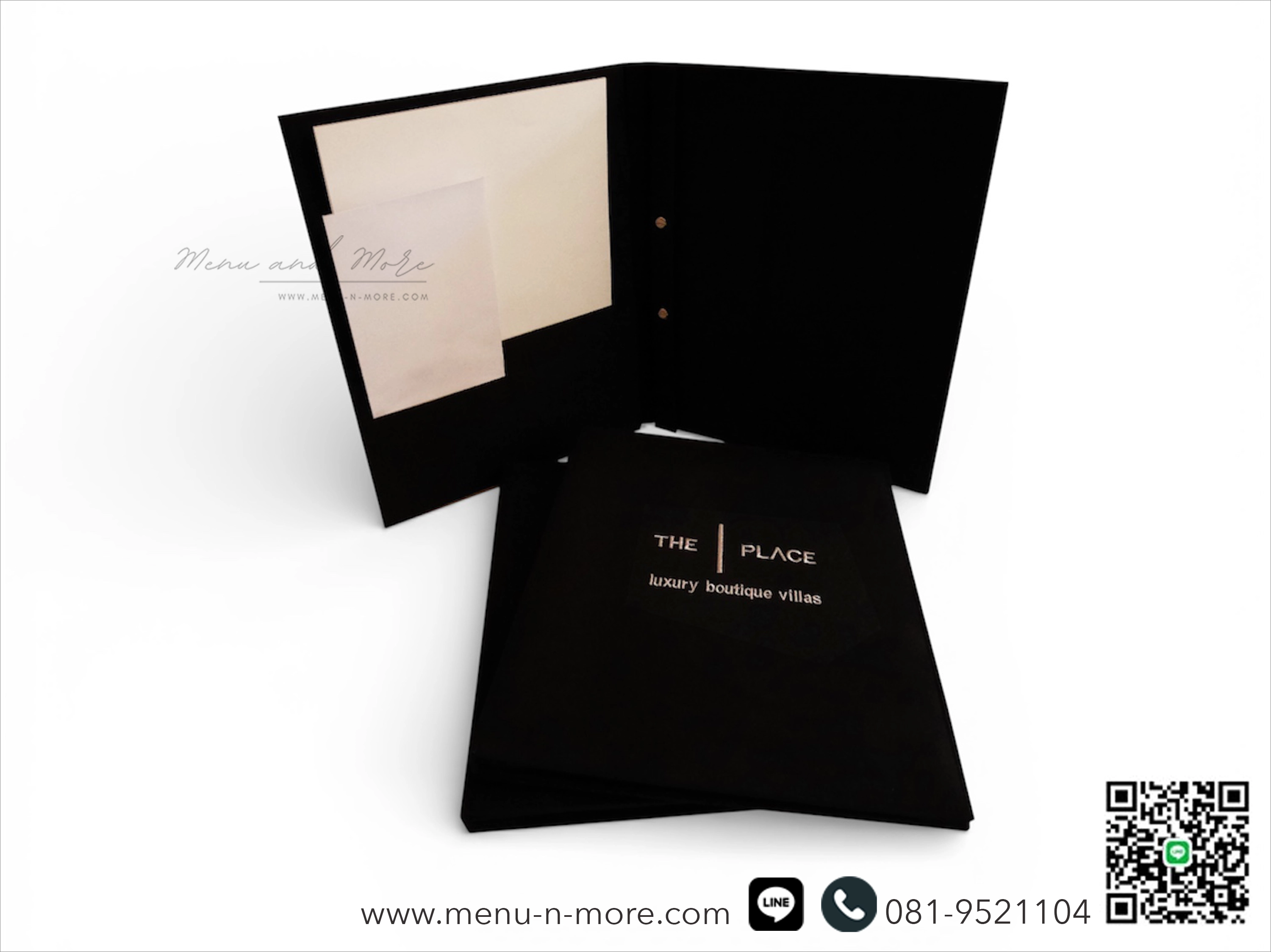 แฟ้มเมนูผ้ากันน้ำ