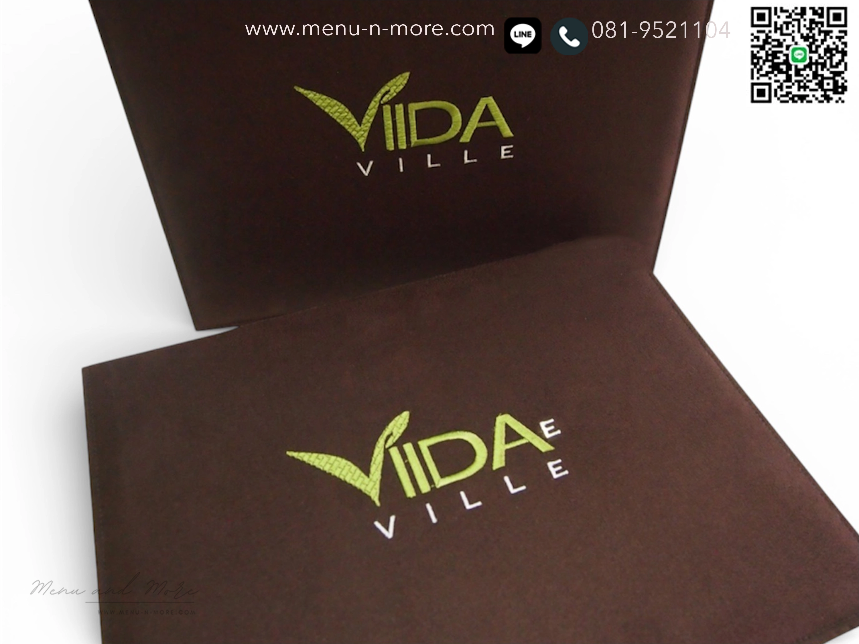 ปกเมนูสปาผ้ากันน้ำ