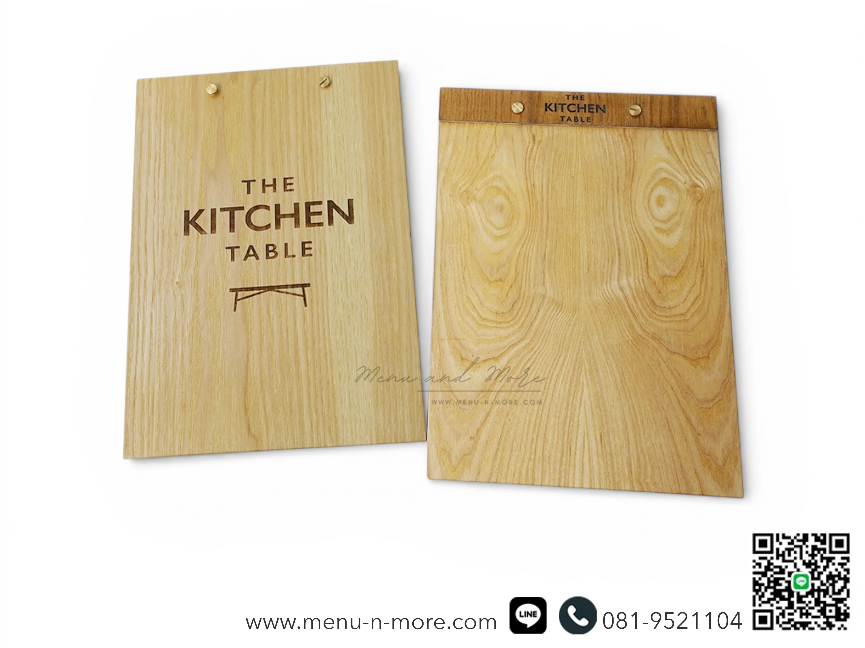 บอร์ดไม้เลเซอร์โลโก้