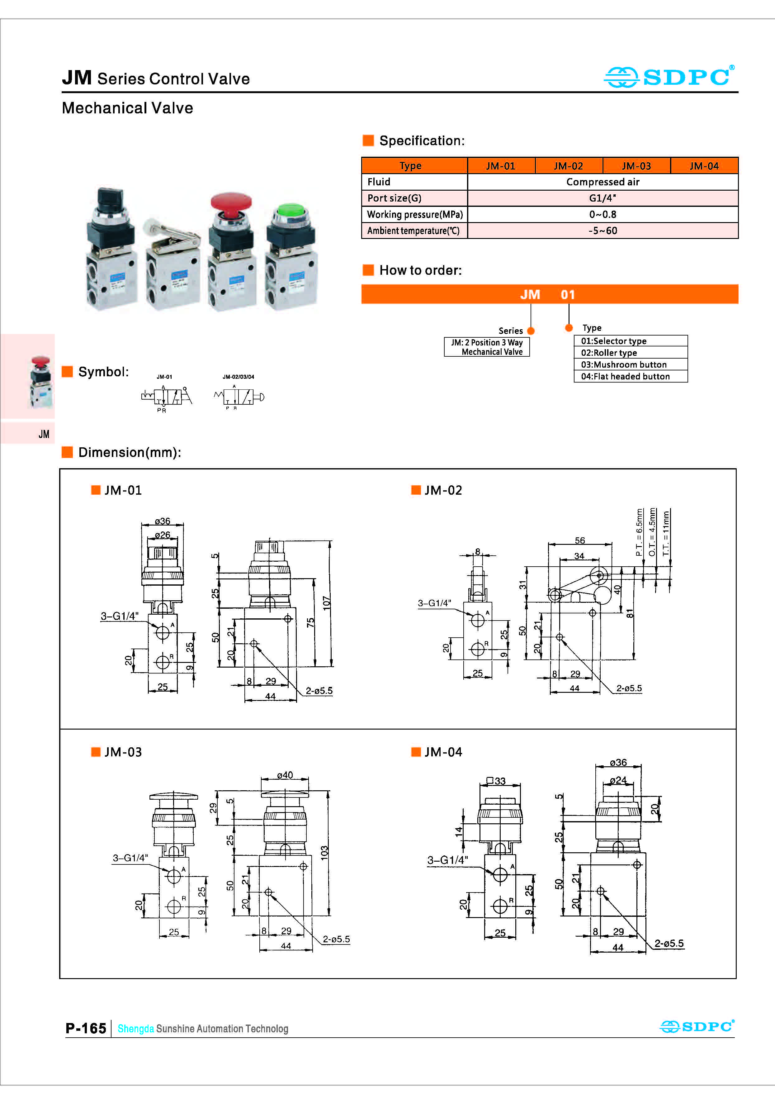 JM Mechanical Valve