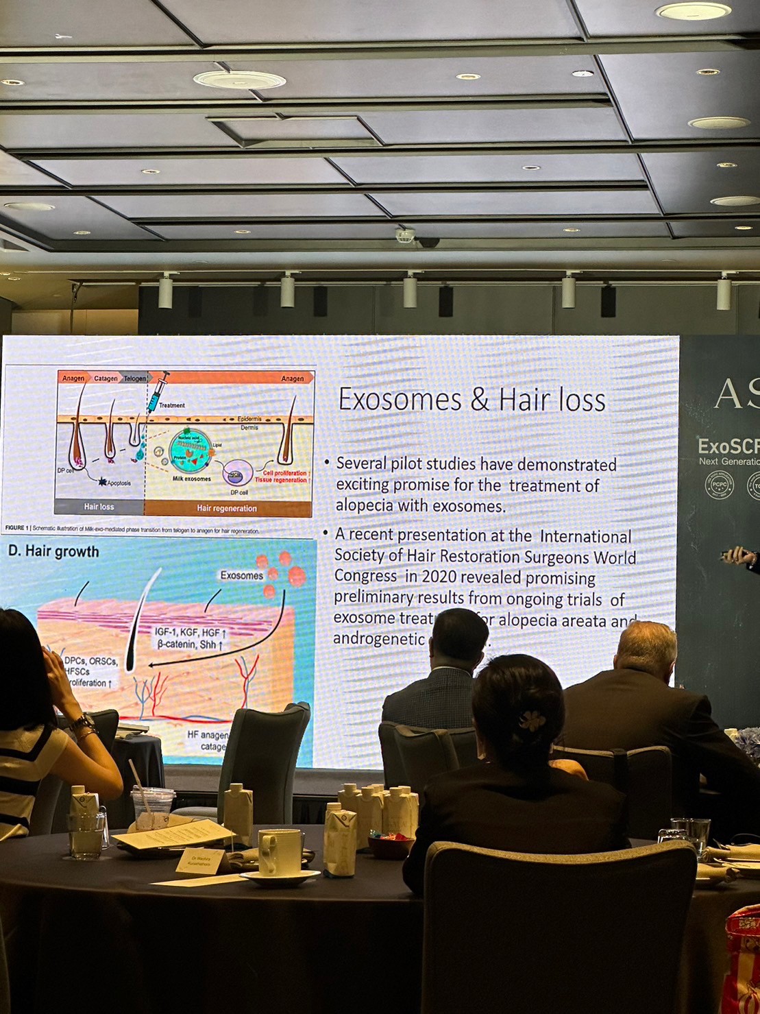 ผศ.นพ. ศุภะรุจ เลื่องอรุณ (หมอรุจ) ได้รับเชิญเป็นวิทยากร แชร์เทคนิคๆการดูแลหลุมสิว แผลเป็น ผมร่วงผมบางด้วยการใช้ Exosomes ในงานสัมมนา The Aesthetic Secret of Exosome based on Scientific Data ผศ.นพ. ศุภะรุจ เลื่องอรุณ (หมอรุจ) ได้รับเชิญเป็นวิทยากร แชร์เทคนิคๆการดูแลหลุมสิว แผลเป็น ผมร่วงผมบางด้วยการใช้ Exosomes ในงานสัมมนา The Aesthetic Secret of Exosome based on Scientific Data