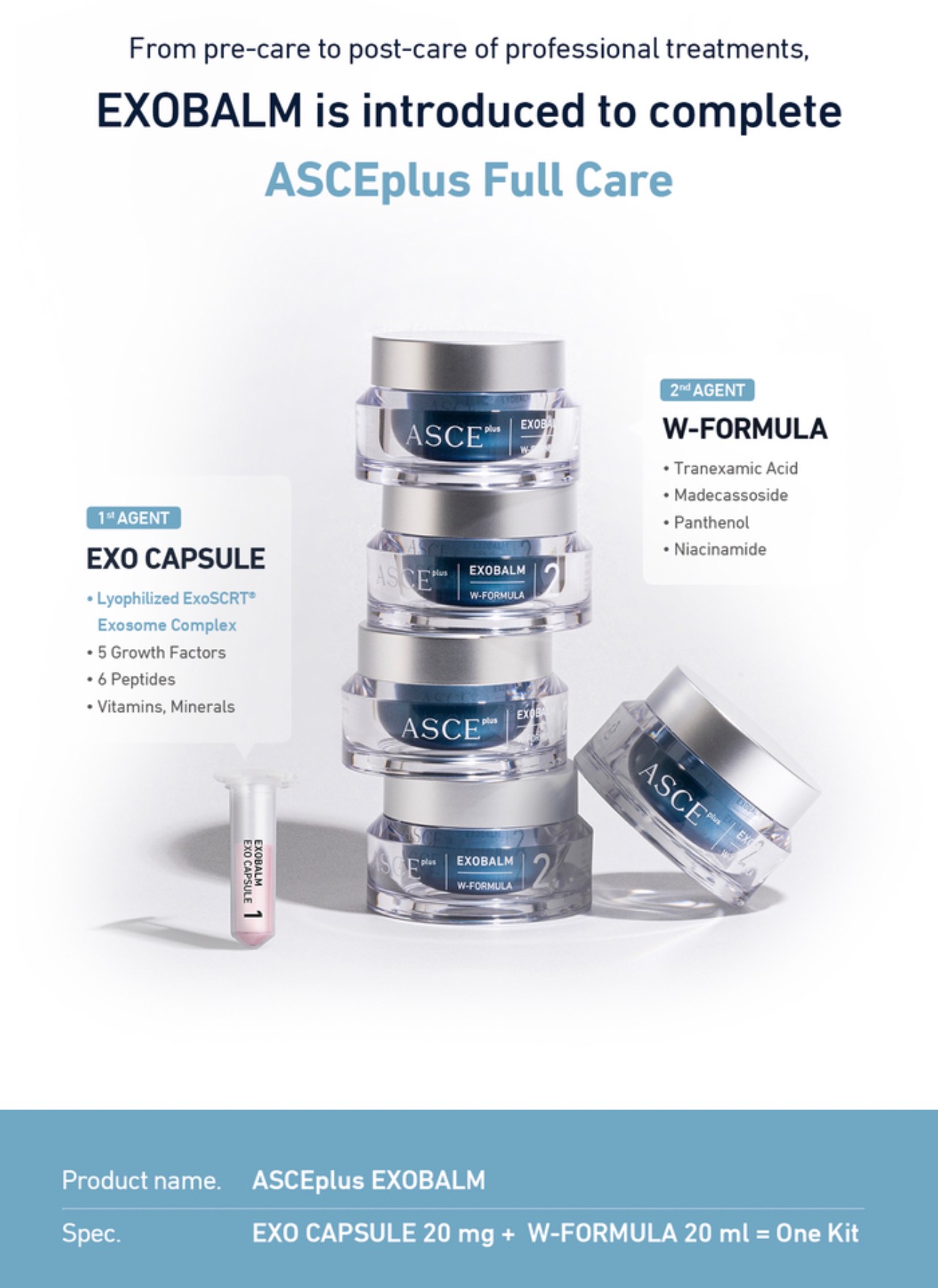 แนะนำสกินแคร์ดูแลผิวหลังเลเซอร์: EXOBALM เอ็กซ์โซบาล์ม ASCE+ Exosome เอ็กซ์โซโซมชนิดทา ดูแลผิวหลังเลเซอร์ ผิวหนังอักเสบ (+ สกินแคร์อื่นๆที่ใช้หลังเลเซอร์ ) 