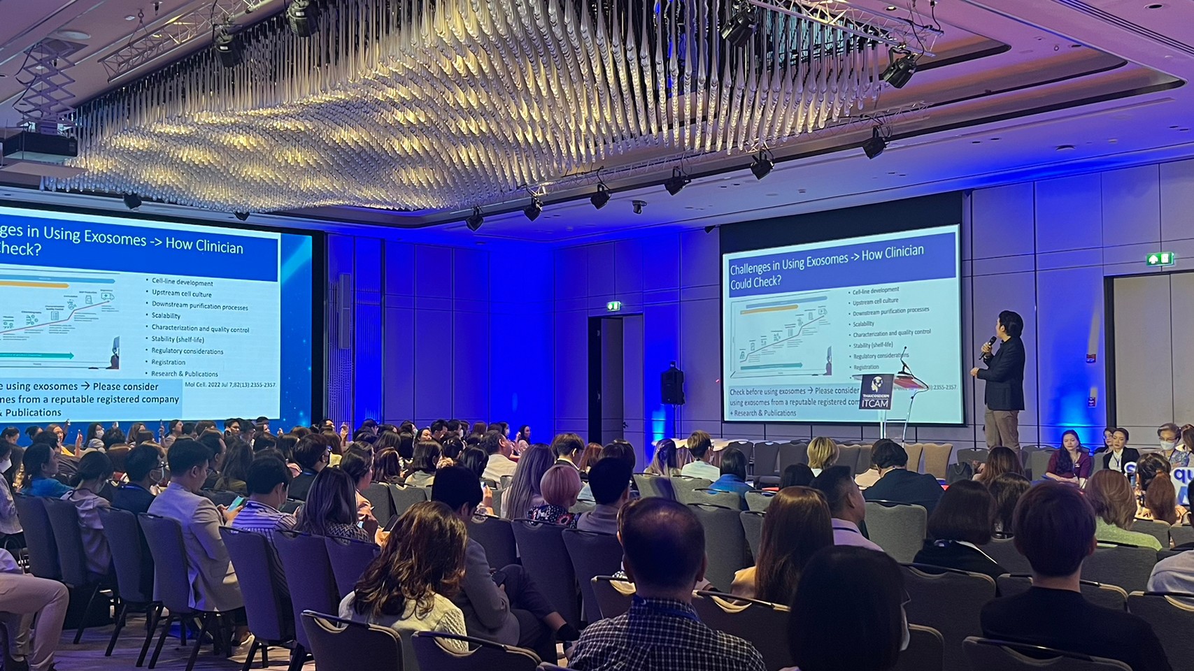 หมอรุจได้รับเกียรติเป็นวิทยากรในงาน Skin Quality: CLINICAL RELEVANCE 360◦ approach แชร์ข้อมูลในหัวข้อ Exosome-derived products: How to choose and points of concern ครับ หมอรุจได้รับเกียรติเป็นวิทยากรในงาน Skin Quality: CLINICAL RELEVANCE 360◦ approach แชร์ข้อมูลในหัวข้อ Exosome-derived products: How to choose and points of concern ครับ