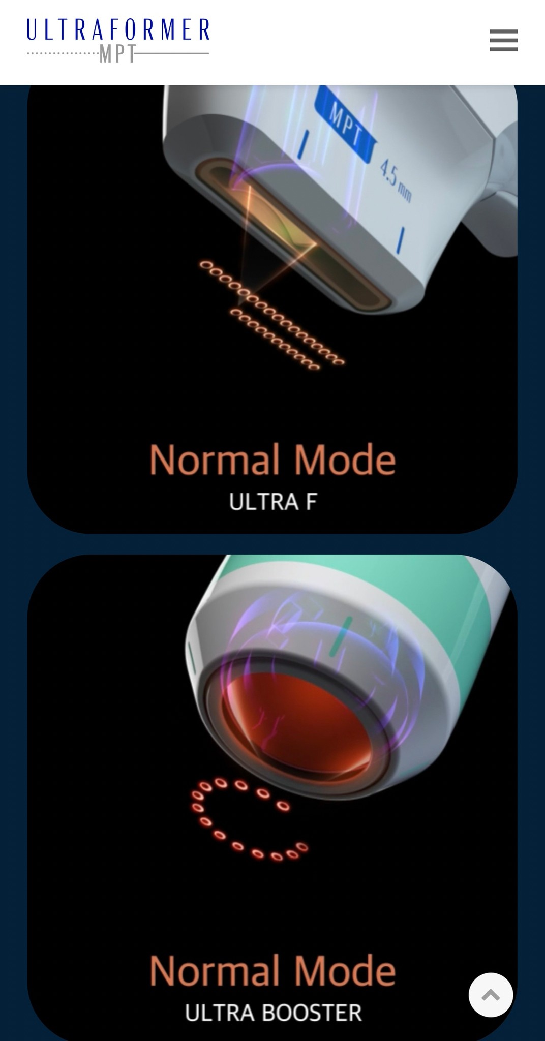 แนะนำนวัตกรรมยกกระชับผิวด้วยพลังงานคลื่นเสียง Hyperthermia Lifting Therapy: Ultraformer MPT Micro-Pulse Technology แนะนำนวัตกรรมยกกระชับผิวด้วยพลังงานคลื่นเสียง Hyperthermia Lifting Therapy: Ultraformer MPT Micro-Pulse Technology