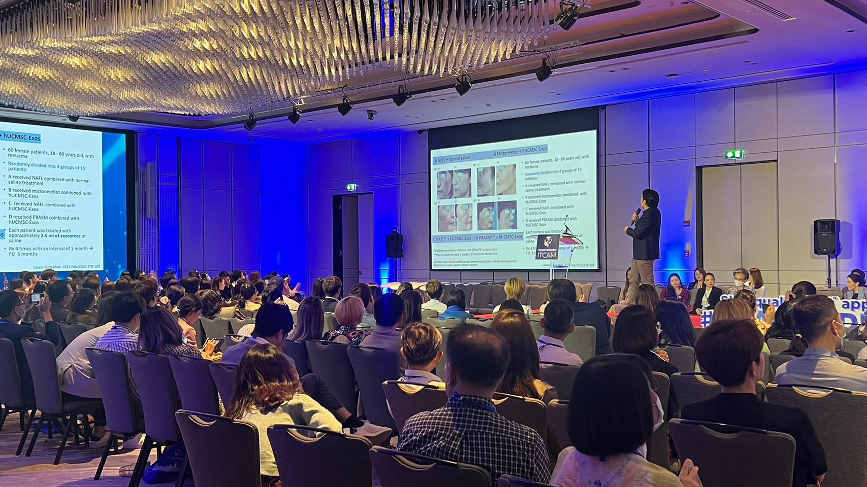 หมอรุจได้รับเกียรติเป็นวิทยากรในงาน Skin Quality: CLINICAL RELEVANCE 360◦ approach แชร์ข้อมูลในหัวข้อ Exosome-derived products: How to choose and points of concern ครับ หมอรุจได้รับเกียรติเป็นวิทยากรในงาน Skin Quality: CLINICAL RELEVANCE 360◦ approach แชร์ข้อมูลในหัวข้อ Exosome-derived products: How to choose and points of concern ครับ