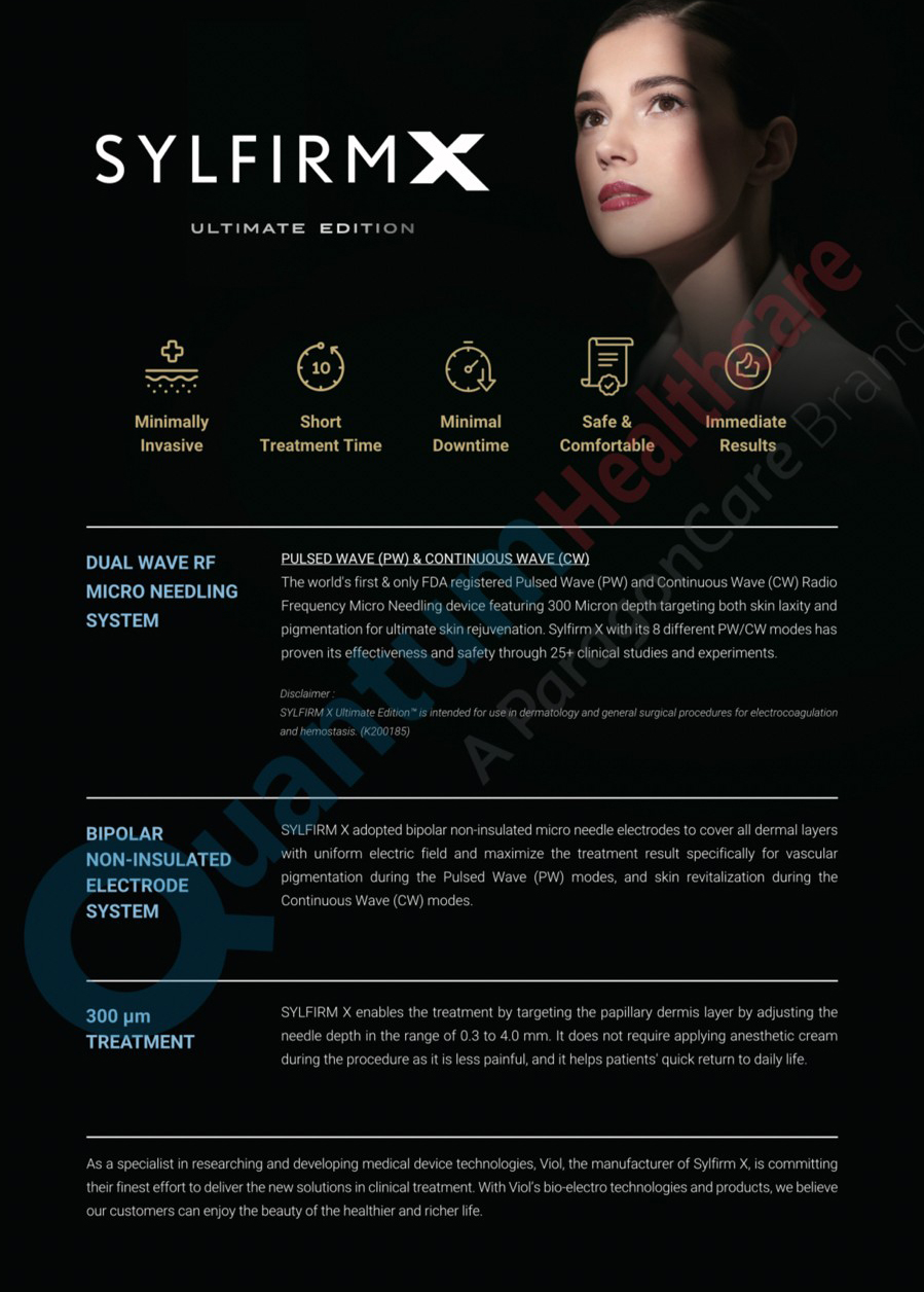 Update เทคนิคยกกระชับผิว หลุมสิว ดูแลปัญหาเม็ดสี ฝ้า+เส้นเลือด: SYLFIRM X นวัตกรรมคลื่นวิทยุแบบเข็ม (Fractional microneedle Radiofrequency) Update เทคนิคยกกระชับผิว หลุมสิว ดูแลปัญหาเม็ดสี ฝ้า+เส้นเลือด: SYLFIRM X นวัตกรรมคลื่นวิทยุแบบเข็ม (Fractional microneedle Radiofrequency)