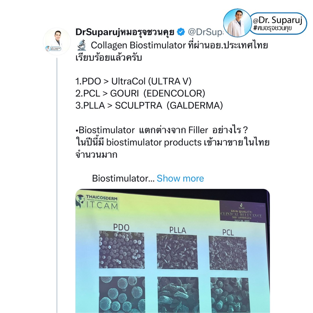 Update เทคนิคกระตุ้นการสร้างคอลลาเจนในผิวหนังลดเลือนริ้วรอย: Collagen Biostimulator Update เทคนิคกระตุ้นการสร้างคอลลาเจนในผิวหนังลดเลือนริ้วรอย: Collagen Biostimulator