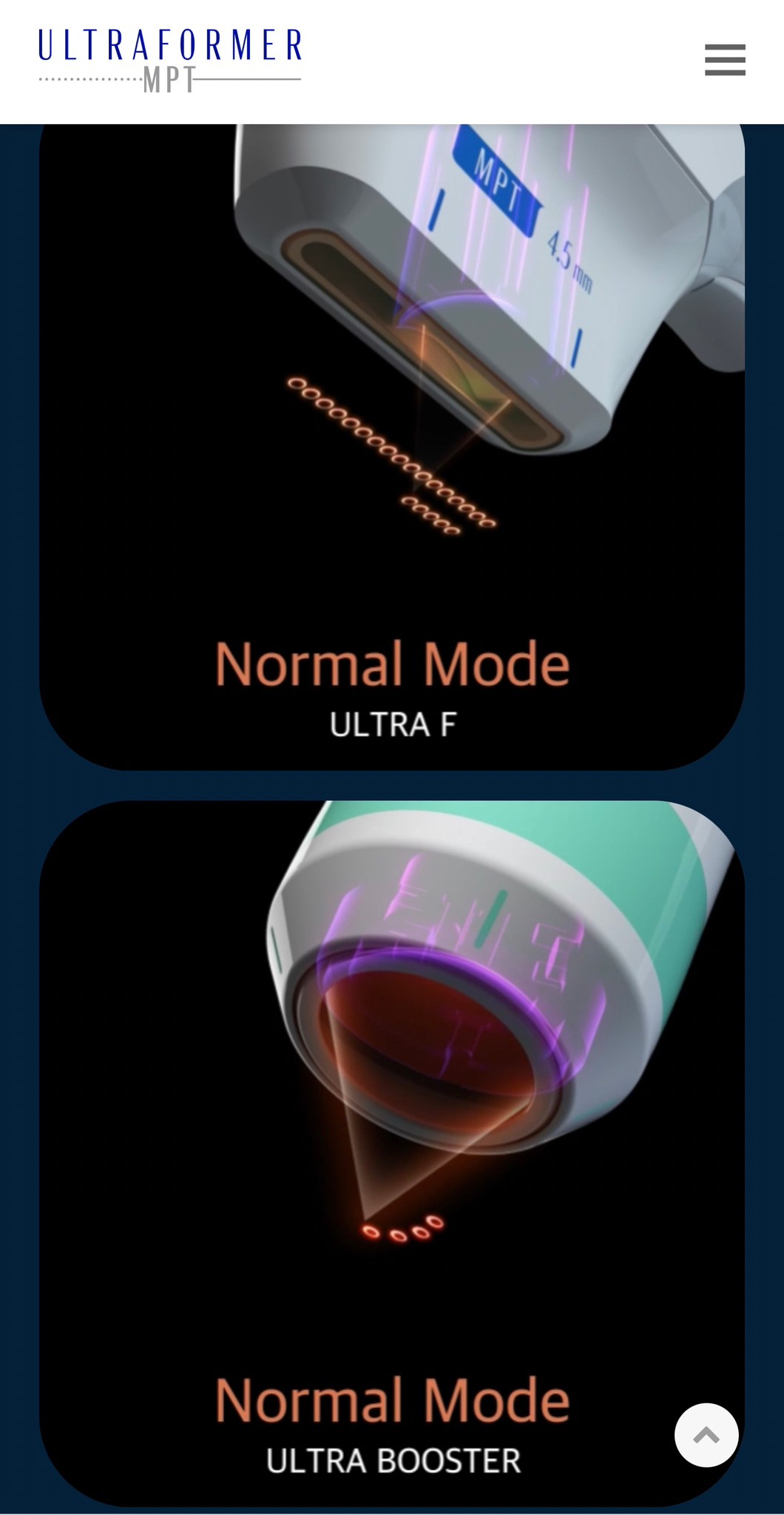 แนะนำนวัตกรรมยกกระชับผิวด้วยพลังงานคลื่นเสียง Hyperthermia Lifting Therapy: Ultraformer MPT Micro-Pulse Technology แนะนำนวัตกรรมยกกระชับผิวด้วยพลังงานคลื่นเสียง Hyperthermia Lifting Therapy: Ultraformer MPT Micro-Pulse Technology