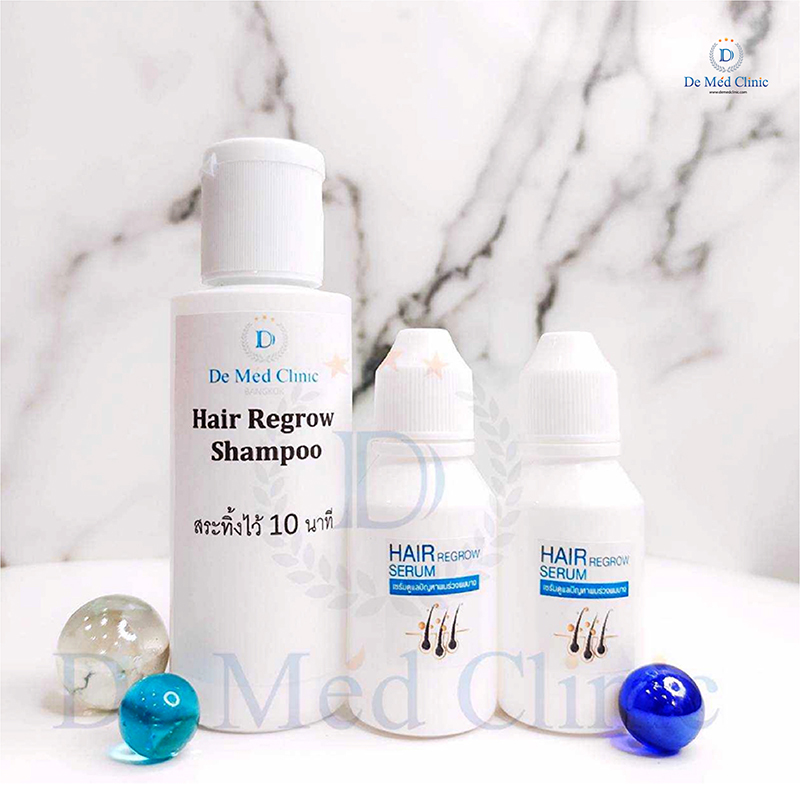 Perfect Hair Regrow Set for Lady by De Med Clinic