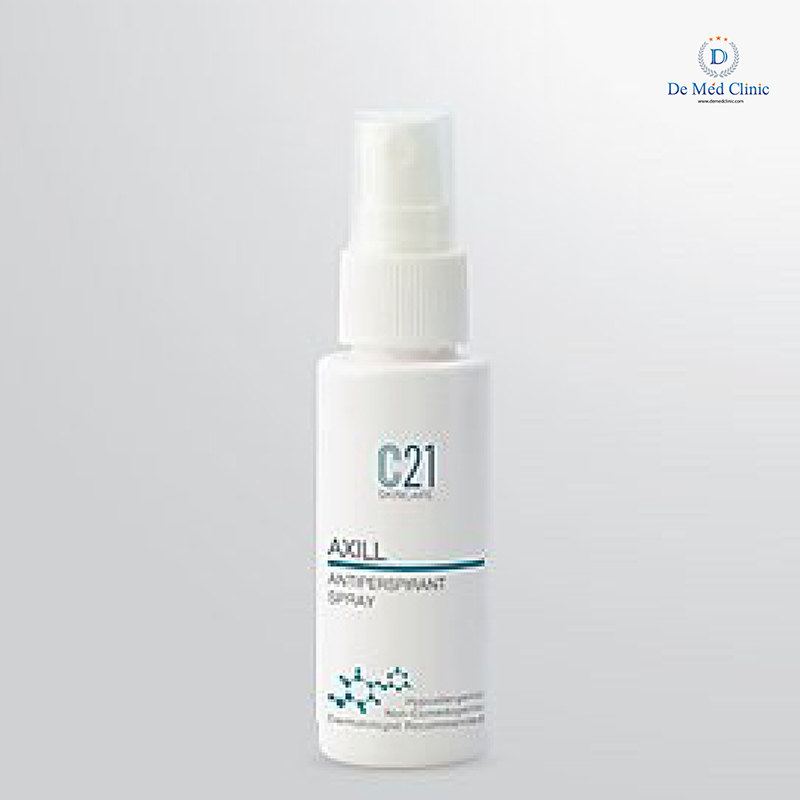 C21 Axill Antiperspirant Spray by DeMed Clinic 40 ml สเปรย์ลดเหงื่อและกลิ่นกายใต้วงแขน