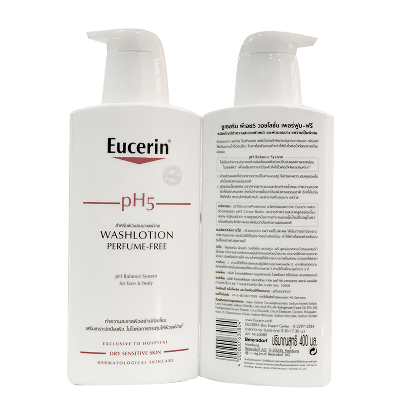 Eucerin pH5 Washlotion Perfume Free 400 ml