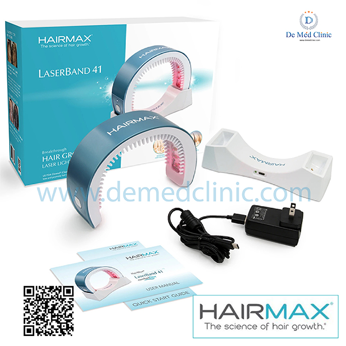 HairMax LaserBand 41 – ComfortFlex แบบที่ผมคาดผม ราคาพิเศษ 39,900 บาท ใช้เวลาทำ 3 นาที  ***พิเศษเฉพาะที่ DeMed Clinic เท่านั้น*