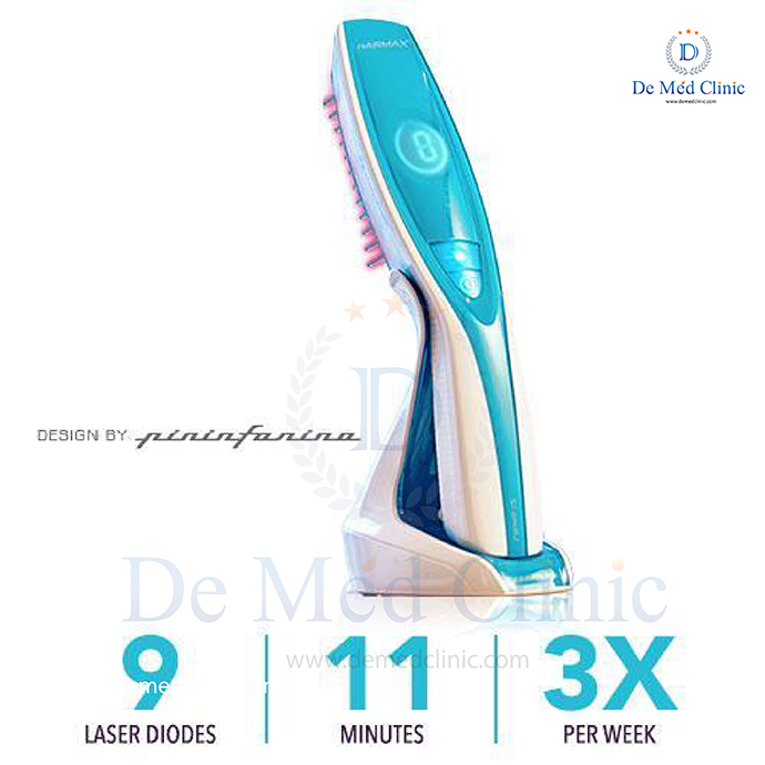 HairMax Ultima 9 Classic LaserComb แบบหวี 9เลเซอร์  ปกติ 18,900 บาท พิเศษราคา 15,900 บาท ใช้เวลาในการดูแล เพียง 11 นาที ต่อครั้ง 3 ครั้งต่อสัปดาห์ **พิเศษเฉพาะที่ DeMed Clinic เท่านั้น