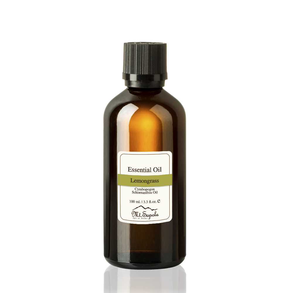 Essential Oil, Lemongrass, 100 ml.