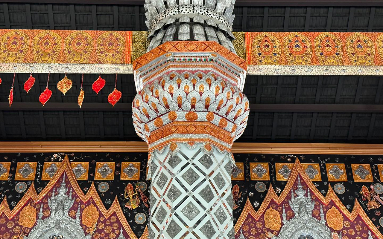 ออกแบบ วัดศรีดอนมูล สารภี เชียงใหม่ Watsridonmoon Chiang Mai