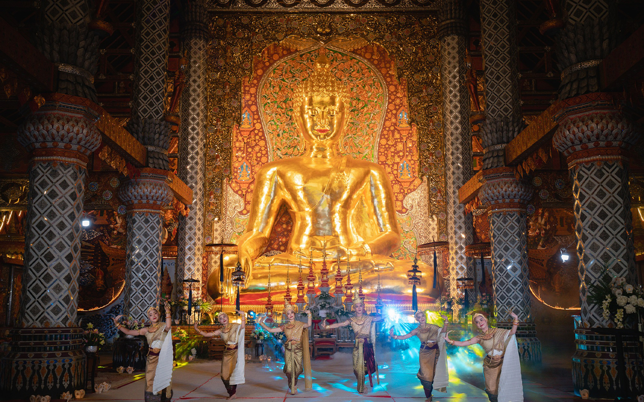 ออกแบบ วัดศรีดอนมูล สารภี เชียงใหม่ Watsridonmoon Chiang Mai