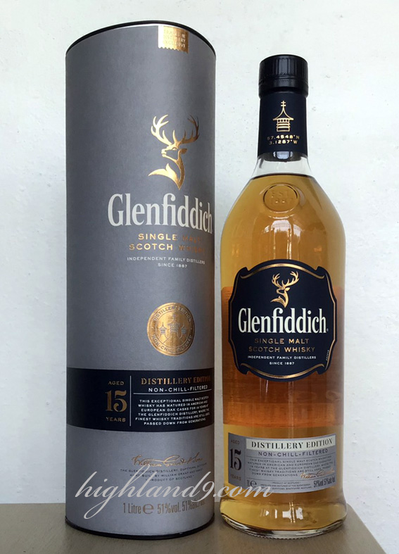 Glenfiddich 15 Year Distillery Edition 1l 51 Highland9