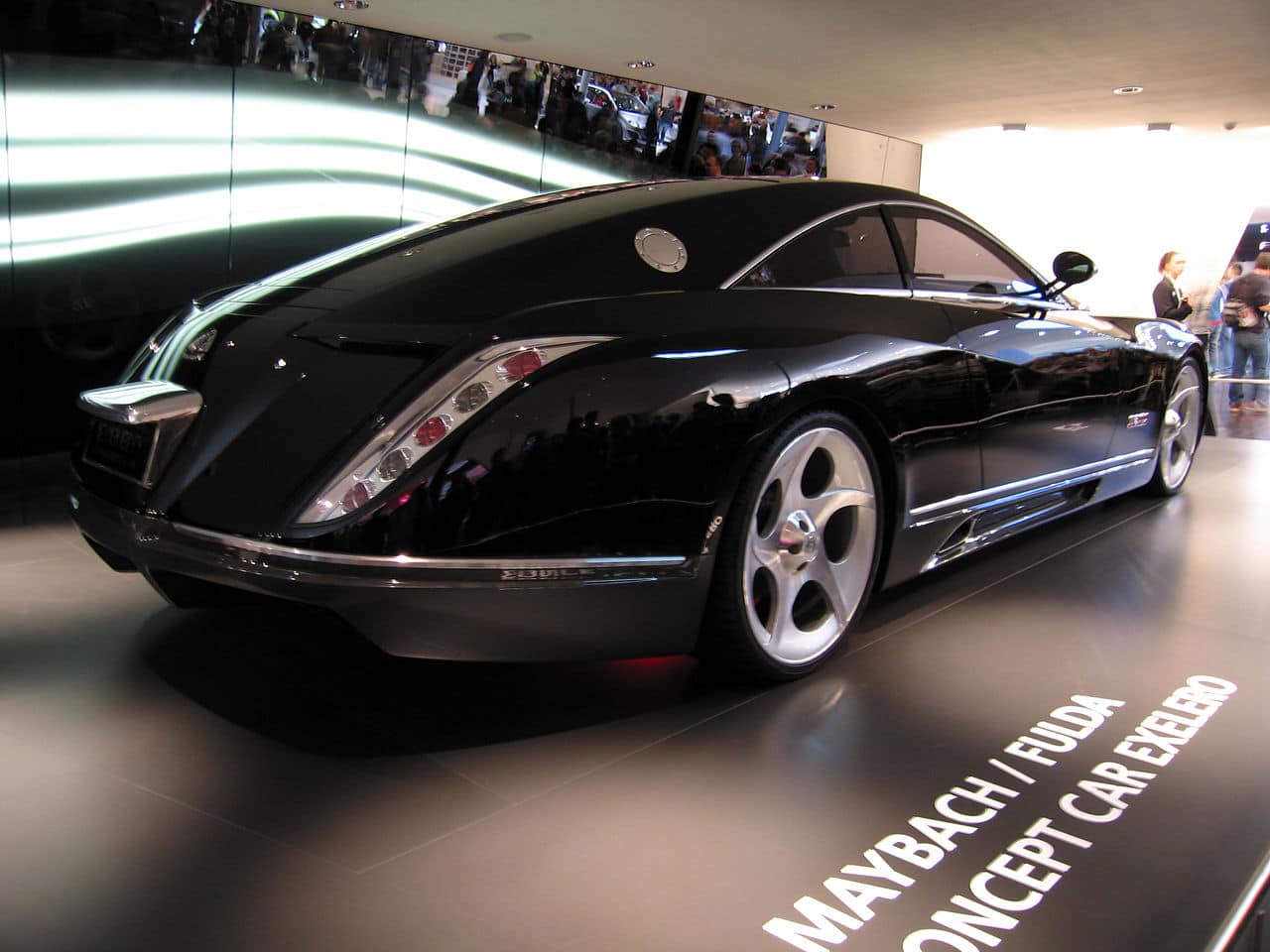 แบรนด์รถหรู Mercedes Maybach Exelero