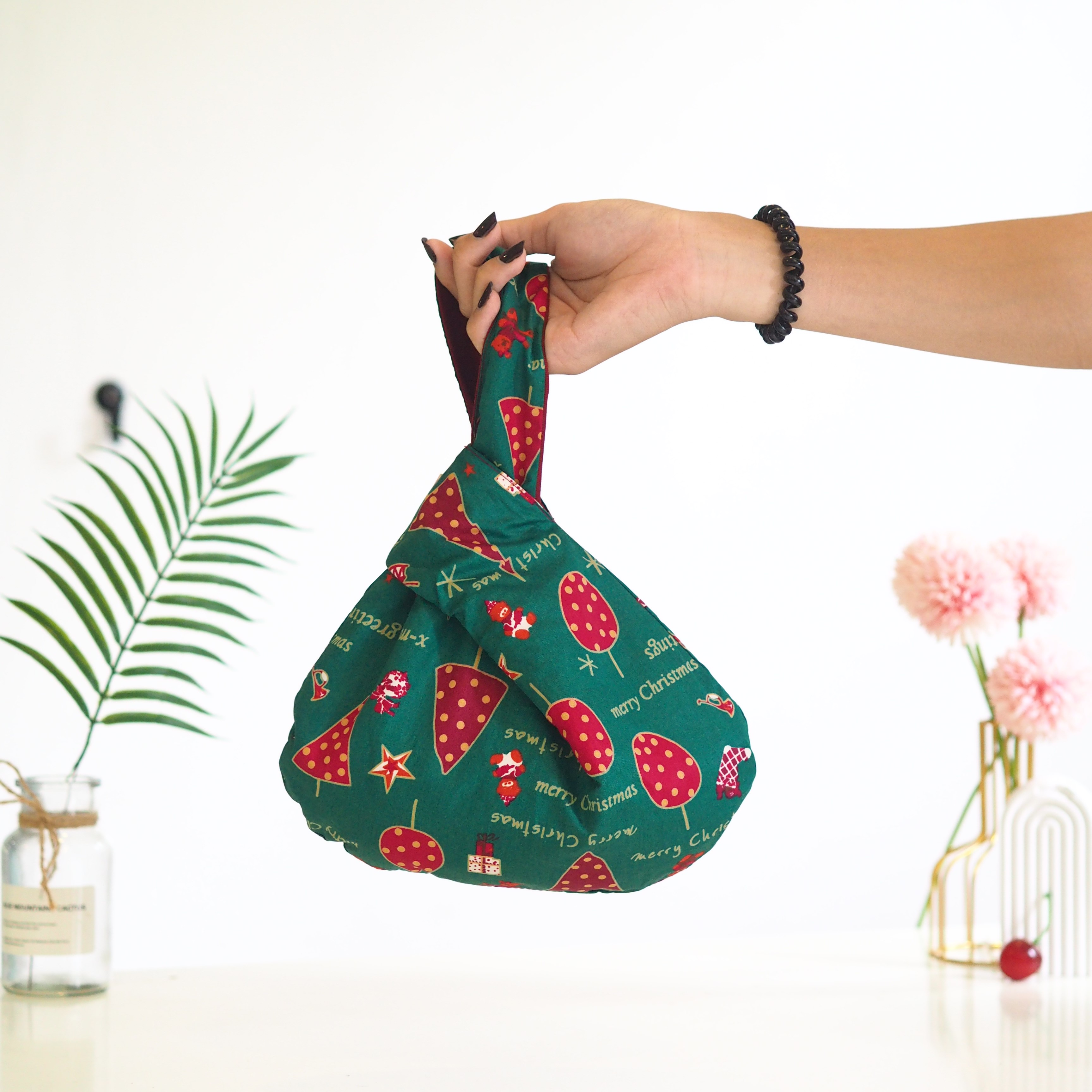 KNOT BAG ลายจุดเหลืองกรม judysbrand