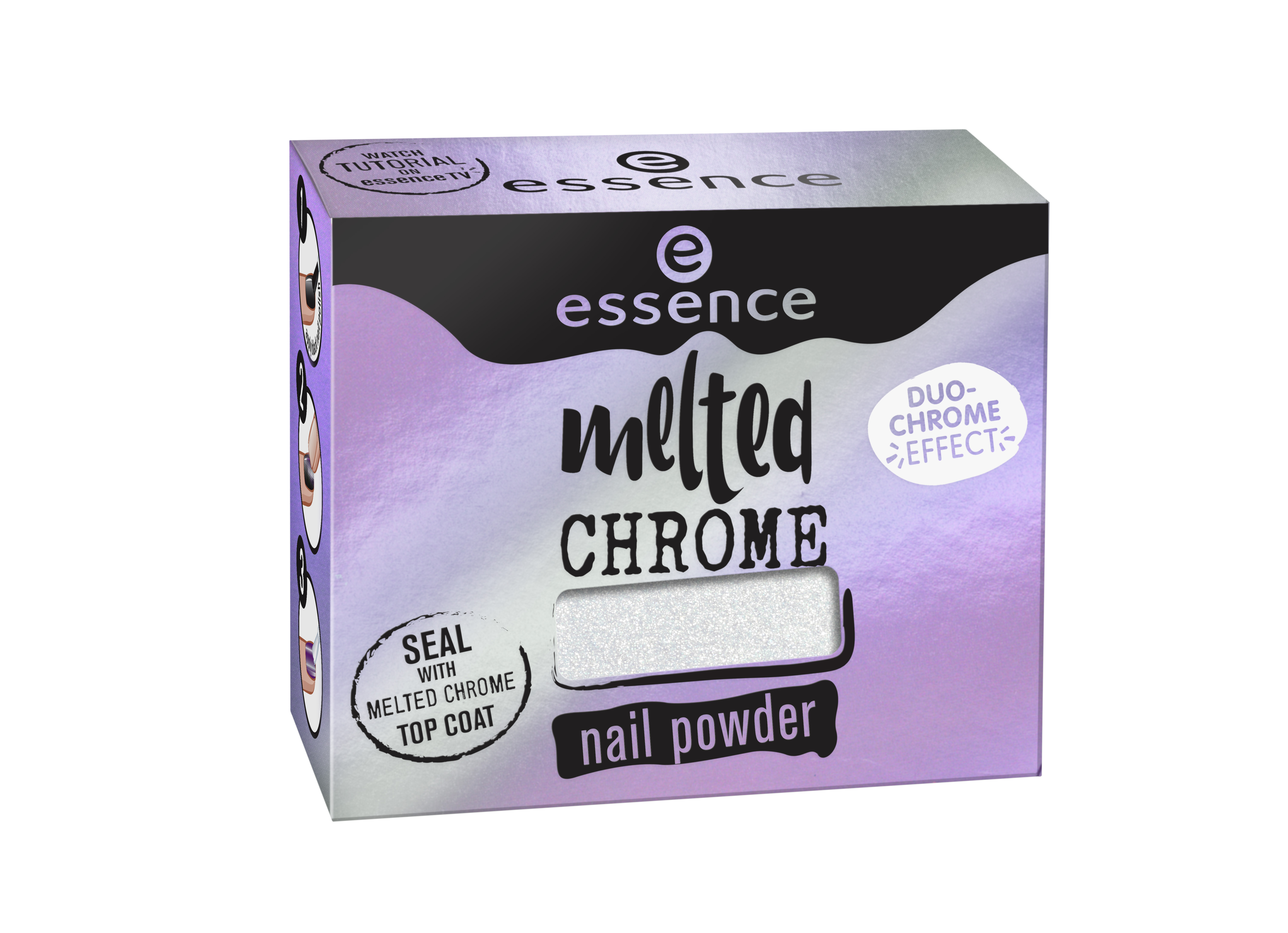 essence melted chrome nail powder 03