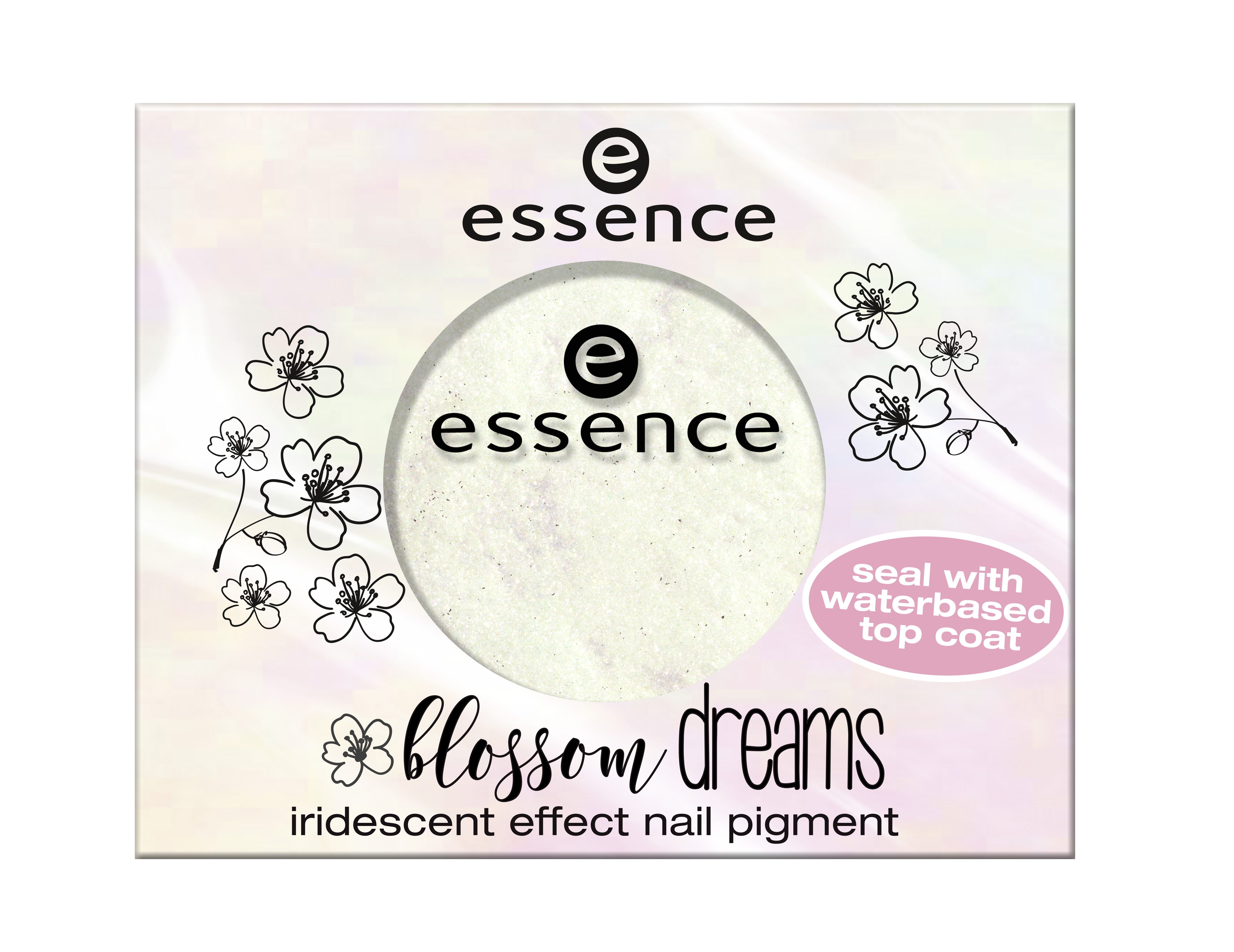 ess. blossom dreams iridescent effect nail pigment 01