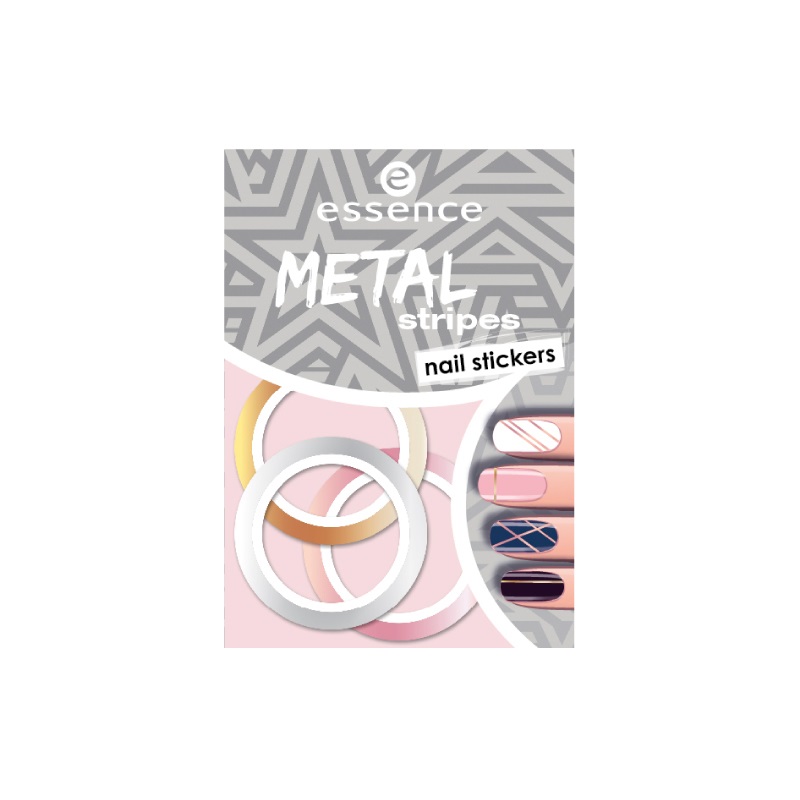 essence metal stripes nail stickers 04