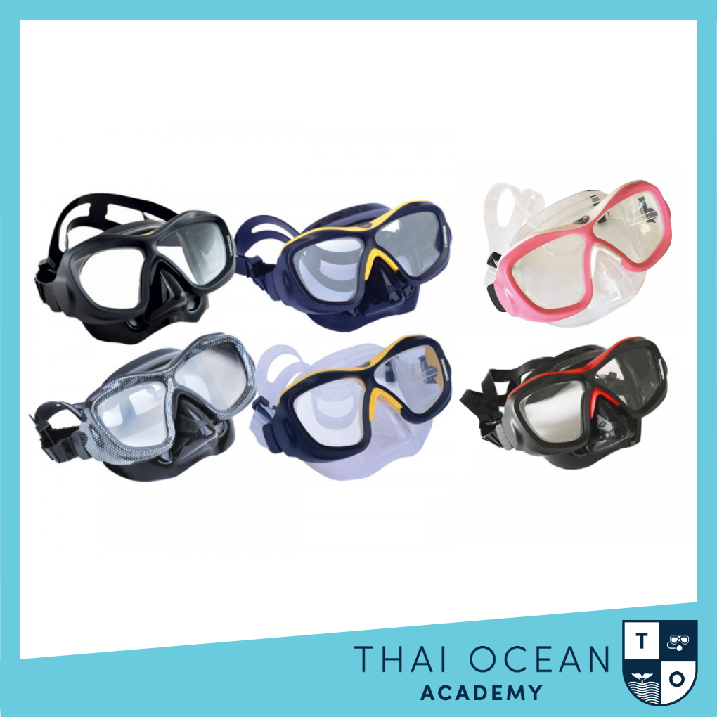 Poseidon 3D Diving Mask Thai Ocean Academy thaioceanacademy