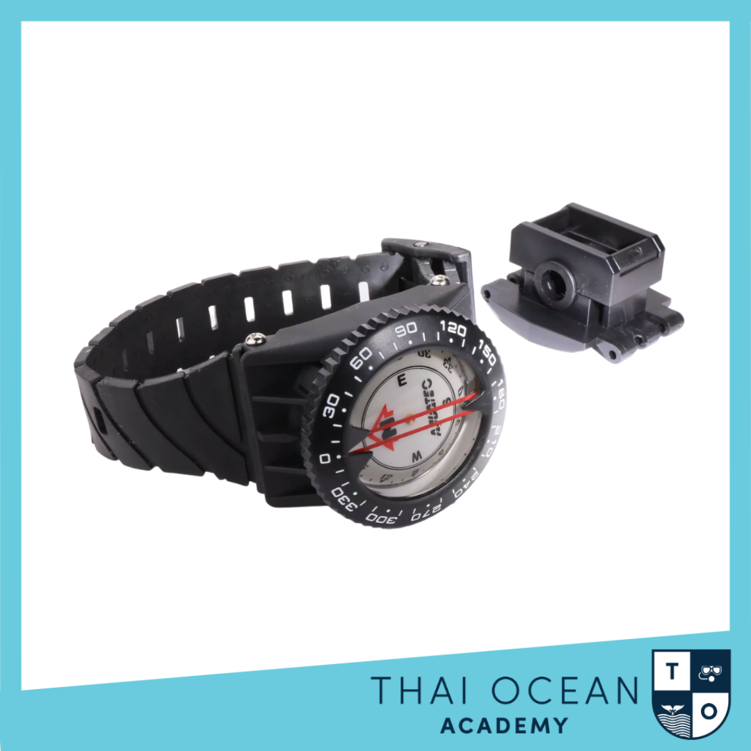 เข็มทิศสำหรับดำน้ำ Aquatec Scuba Compass Thai Ocean Acadrmy