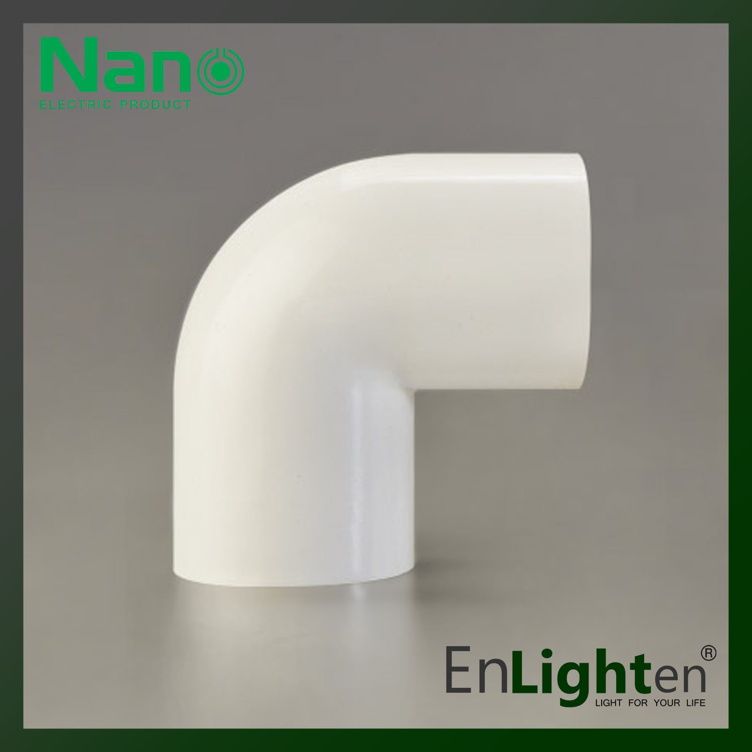 ข้องอ PVC 32 MM. NANO (สีขาว) NNBC32W