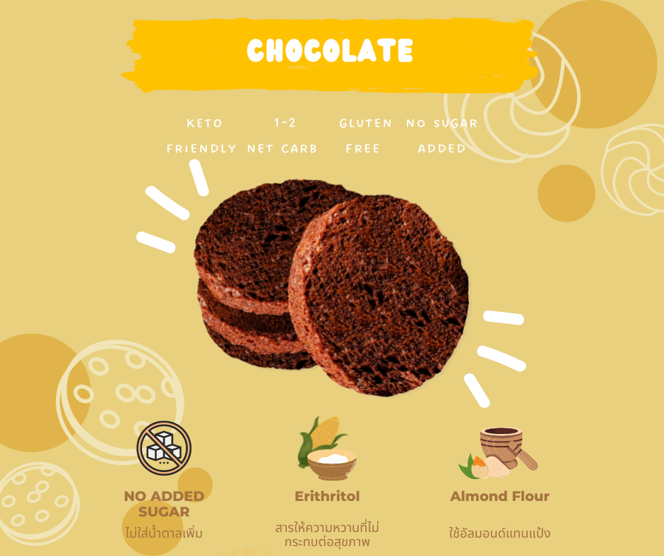 Keto chocolate cookie(1 pcs)