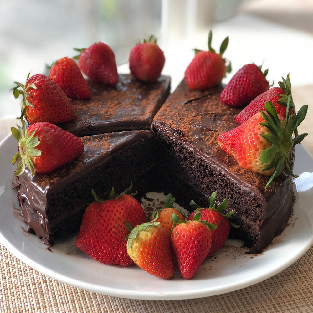 Double Dark Chocolate Cake (Roberts Cake)