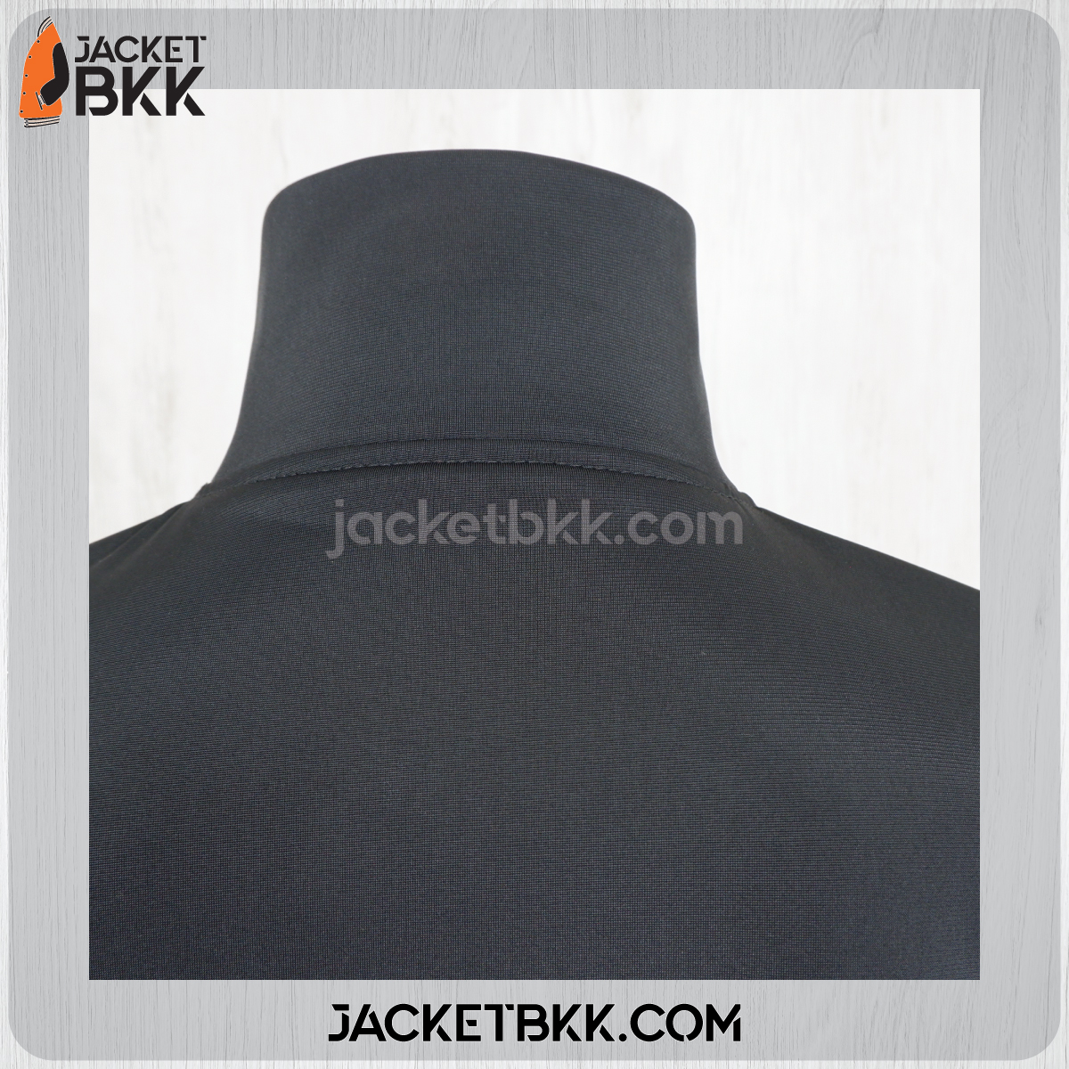 JKK-02 เสื้อแจ็คเก็ต ผ้าขูดขน สีดำ