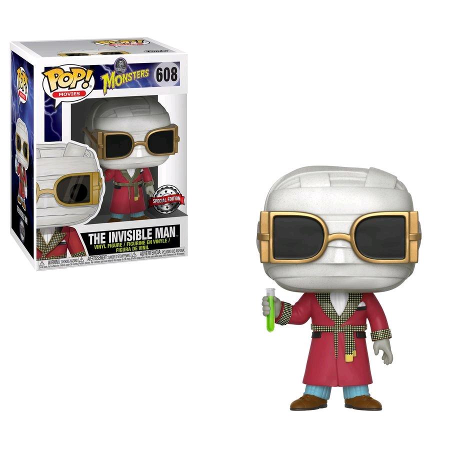 The Incisible Man #608 Exclusive Funko Pop! Movies : Monsters
