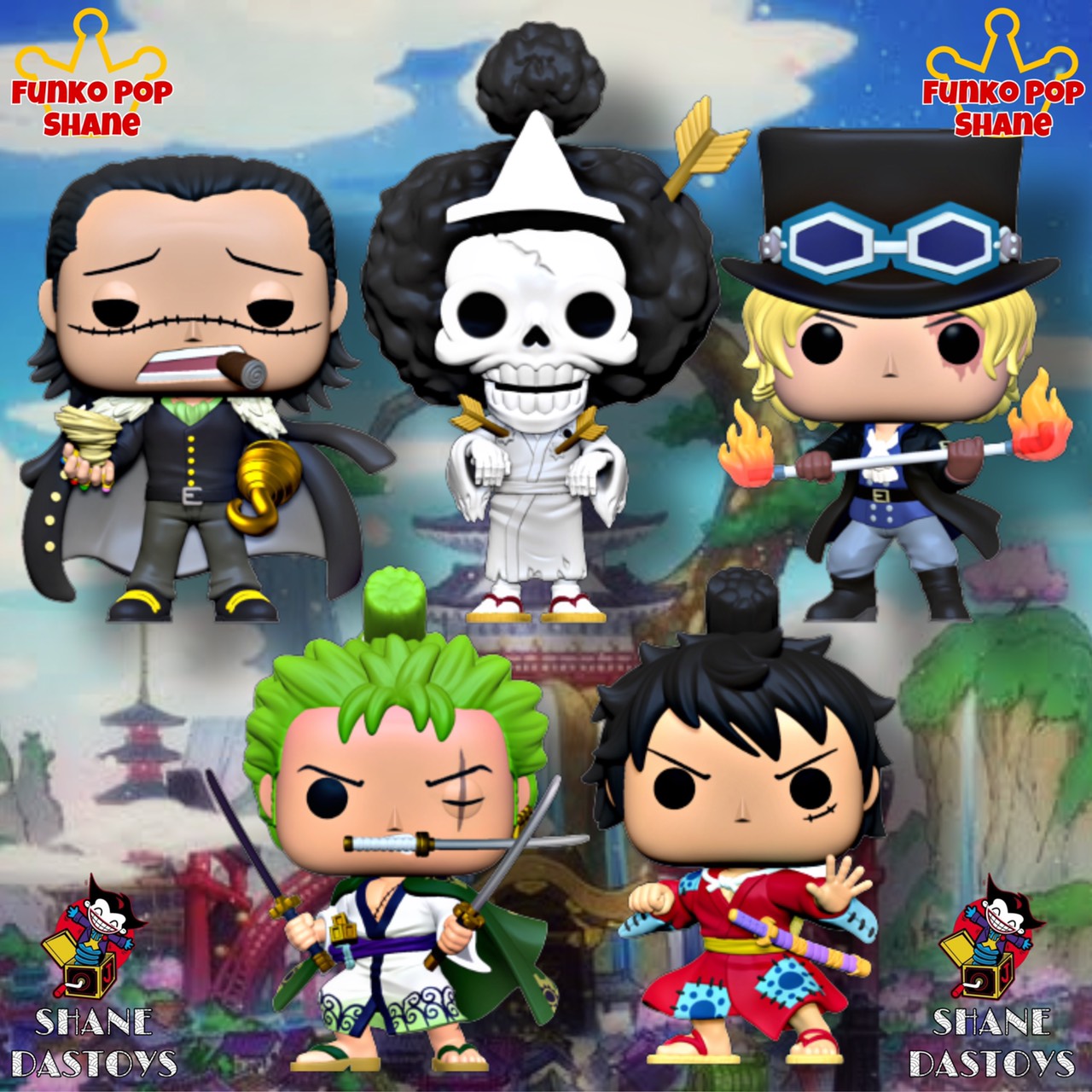 Funko Pop! ANIMATION One Piece shanedastoys Funko Pop! ANIMATION One Piece shanedastoys