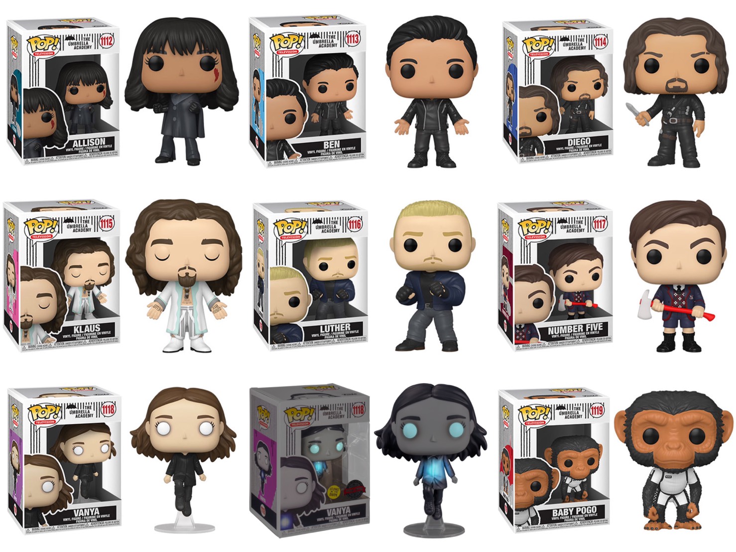 Funko Pop! TELEVISION : Umbrella Academy - shanedastoys