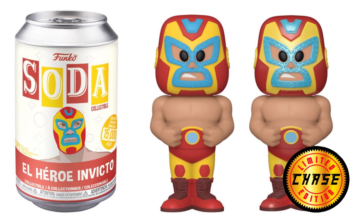 Funko Soda El Heroe Invicto Iron-Man