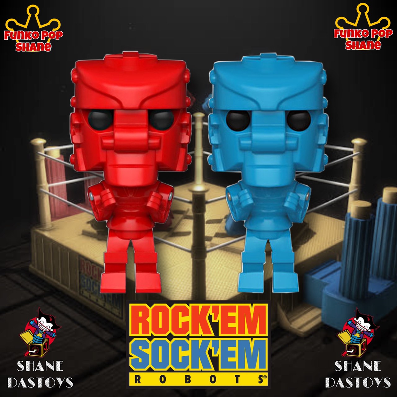 Funko Pop! Retro Toys : Rock 'Em Sock 'Em Robot
