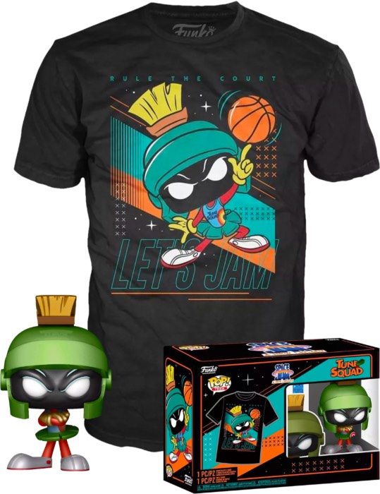 Funko Pop! Tee Box Set : Space Jam 2: A New Legacy - Marvin the Martian